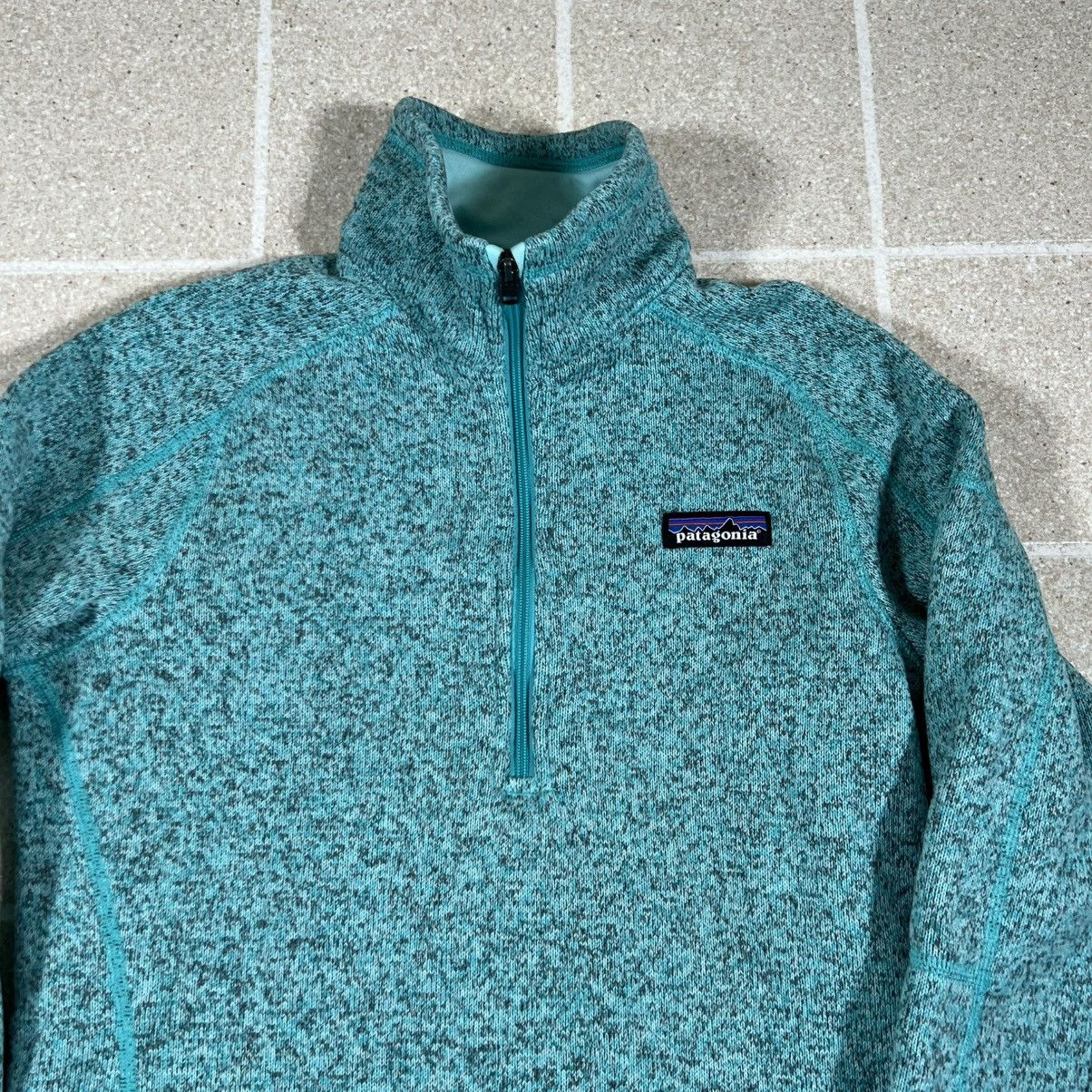 Patagonia Patagonia Womens XS Teal Better Sweater 1/4 Zip Fleece Size XS / US 0-2 / IT 36-38 - 2 Thumbnail