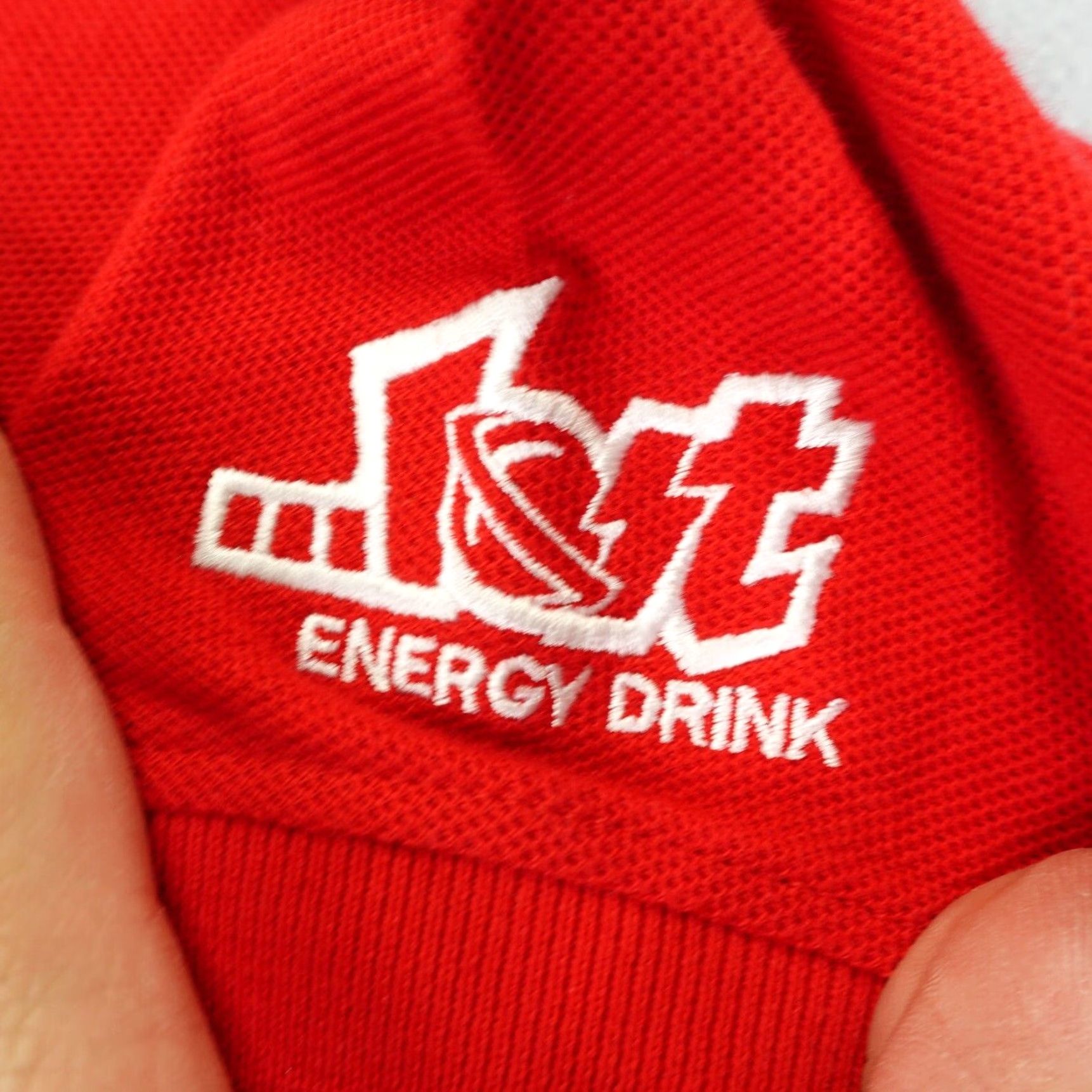 Vintage Vintage Lost Polo Shirt Mens XL Red Energy Drink Skater 2000s Casual Activewear Size US XL / EU 56 / 4 - 6 Thumbnail