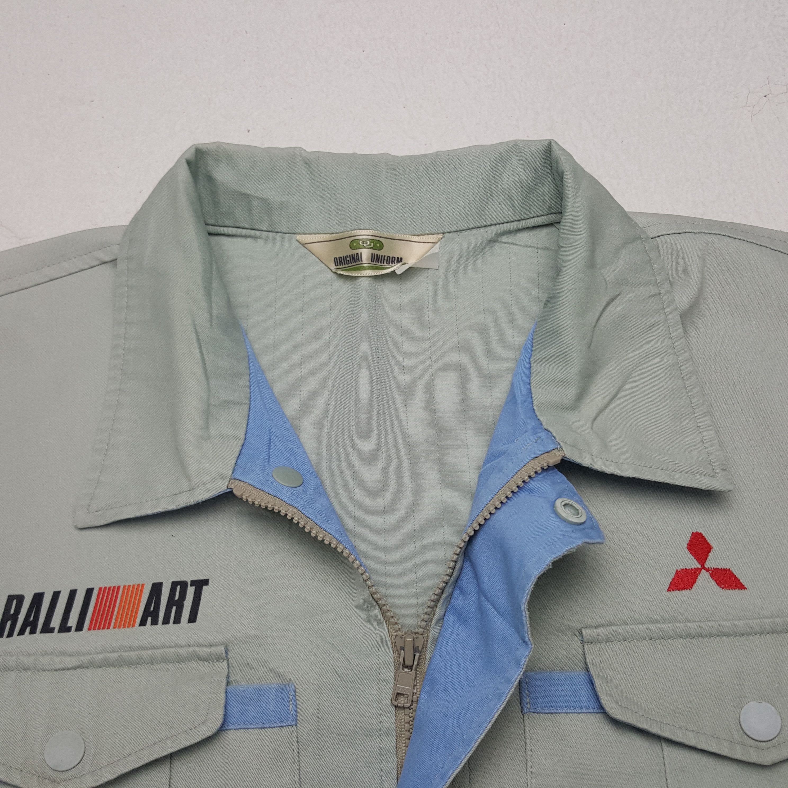 Japanese Brand × Vintage Vintage Mitsubishi Ralli Art Japanese Racing Custom Jacket Size US XL / EU 56 / 4 - 5 Thumbnail