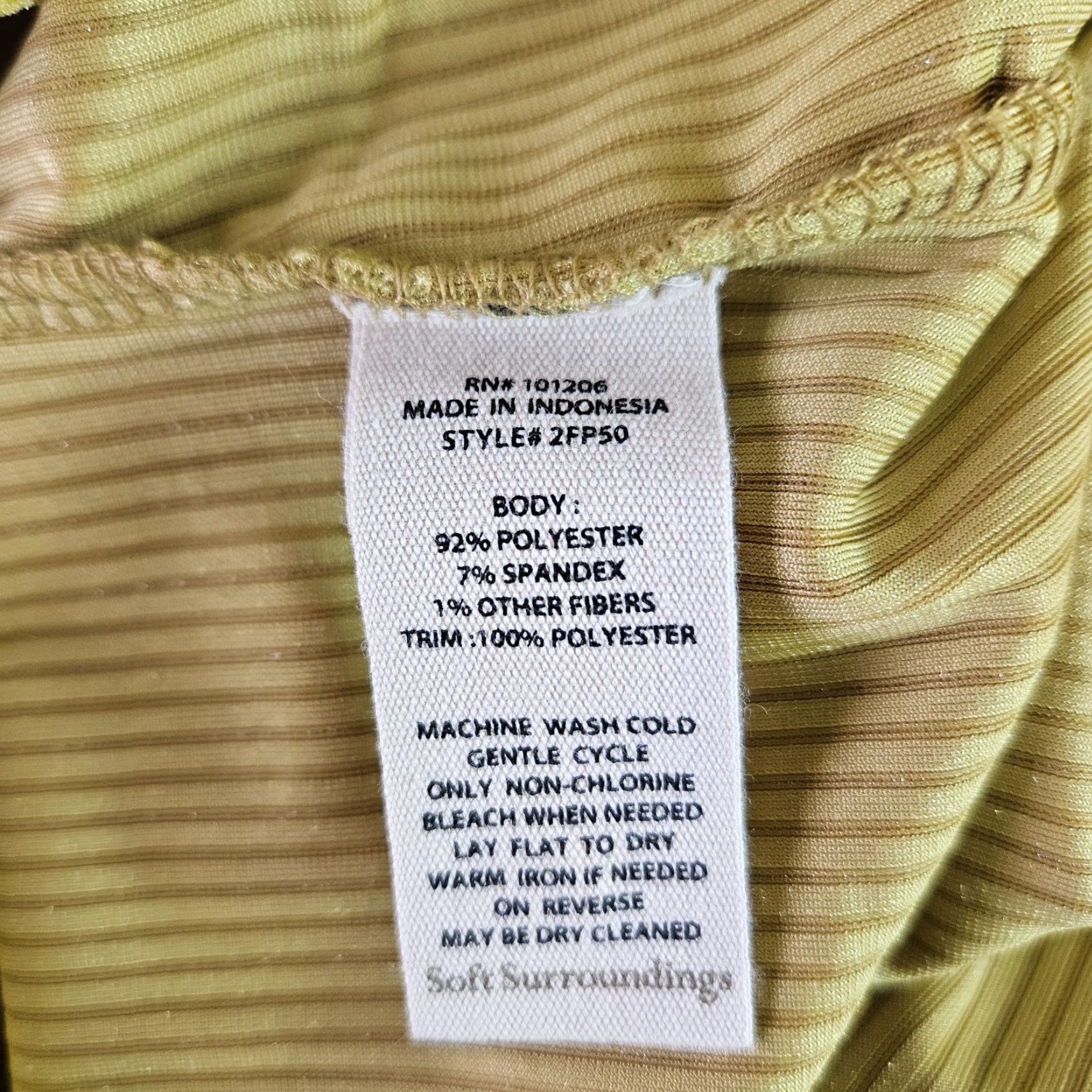 Soft Surroundings Soft Surroundings Velvet Boyfriend Tunic Womens Medium Long Sleeve Green Shirt Size M / US 6-8 / IT 42-44 - 5 Thumbnail