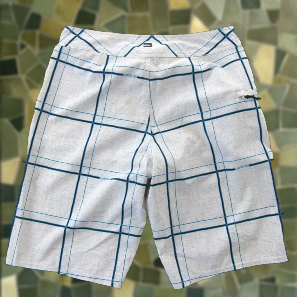 Quiksilver Quiksilver Board Short Bottom 30 Mens Beach Surfing Stretch Pocket Swim 32" waist 11" crotch rise 40" hip 10.5" inseam Size US 30 / EU 46 - 1 Thumbnail