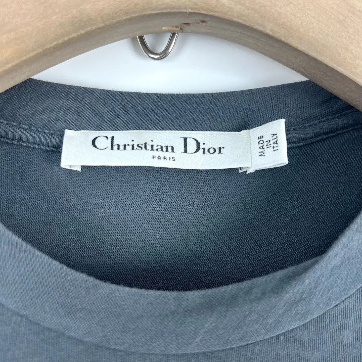 Dior Dior Gray Printed Crew Neck T-Shirt. Size US S / EU 44-46 / 1 - 4 Thumbnail