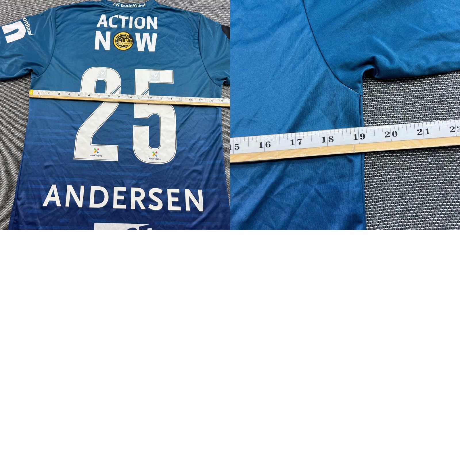 Diadora Diadora Bodo Glimt 2023 2024 Goalkeeper Football Jersey Men Sz L Blue Size US L / EU 52-54 / 3 - 9 Thumbnail