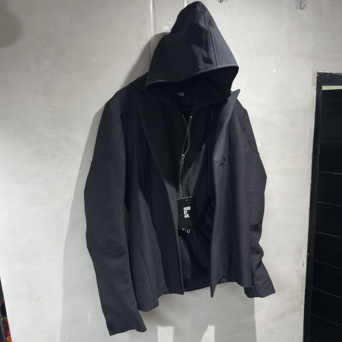 Hood By Air Rare Hood By Air Hooded Vest Playboi Carti Vamp Punk Look Size 50R - 13 Thumbnail