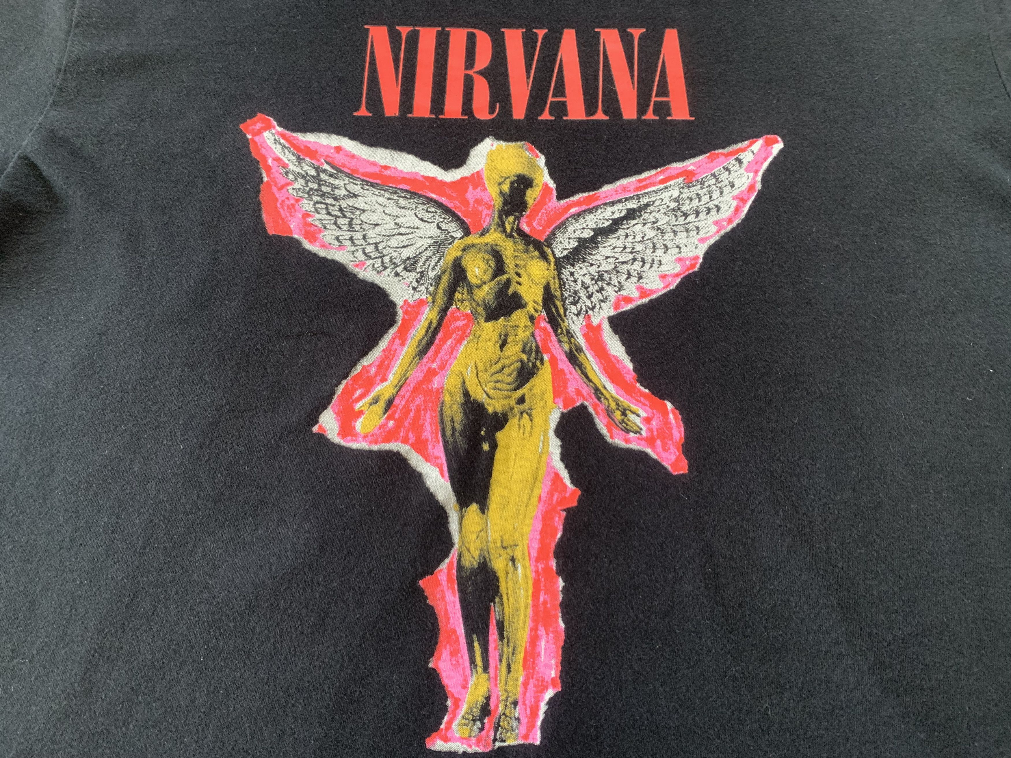 Other Mens Black Nirvana In Utero Printed T Shirt Size US XL / EU 56 / 4 - 6 Thumbnail