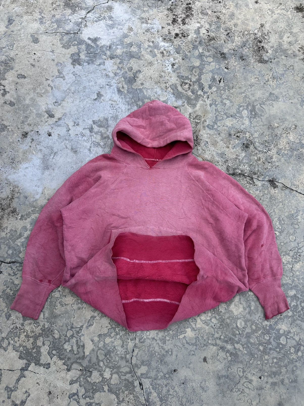 Vintage SuperRare! Vintage 1940-1950s blank hoodie Size US L / EU 52-54 / 3 - 1 Thumbnail