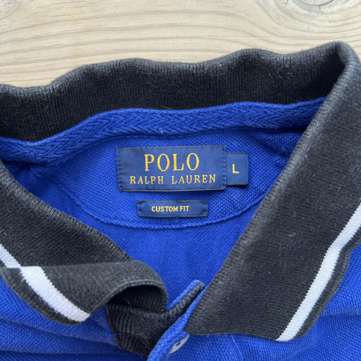 Polo Ralph Lauren Polo Ralph Lauren Rare Big Pony Chief Keef Polo Italia Blue Size US L / EU 52-54 / 3 - 8 Thumbnail