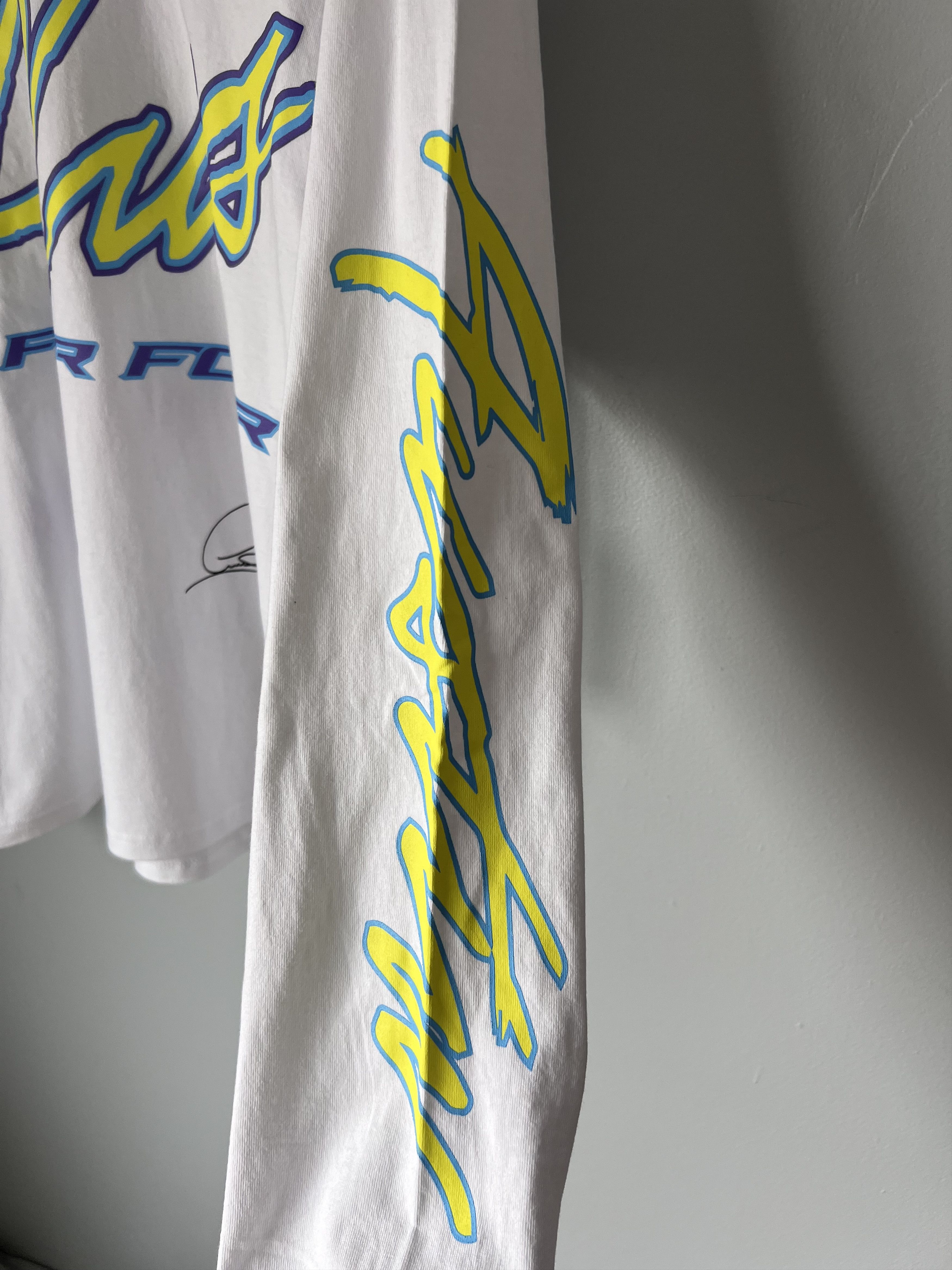 +44 +44 Lewis Hamilton Austin Moto Long Sleeve Shirt in White Size US XL / EU 56 / 4 - 4 Thumbnail