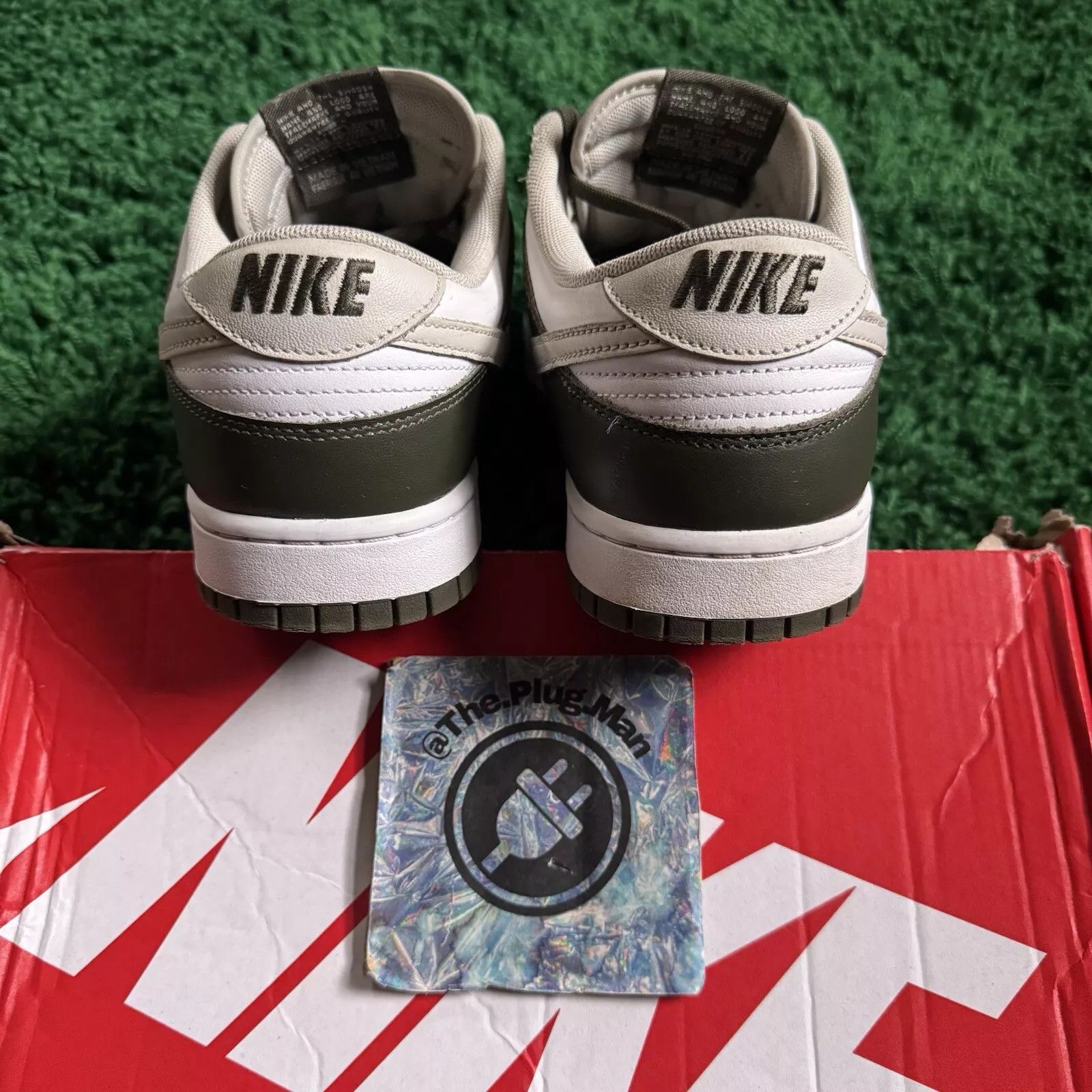 Nike Nike Dunk Low Oil Green Cargo Khaki Size US 10 / EU 43 - 5 Thumbnail