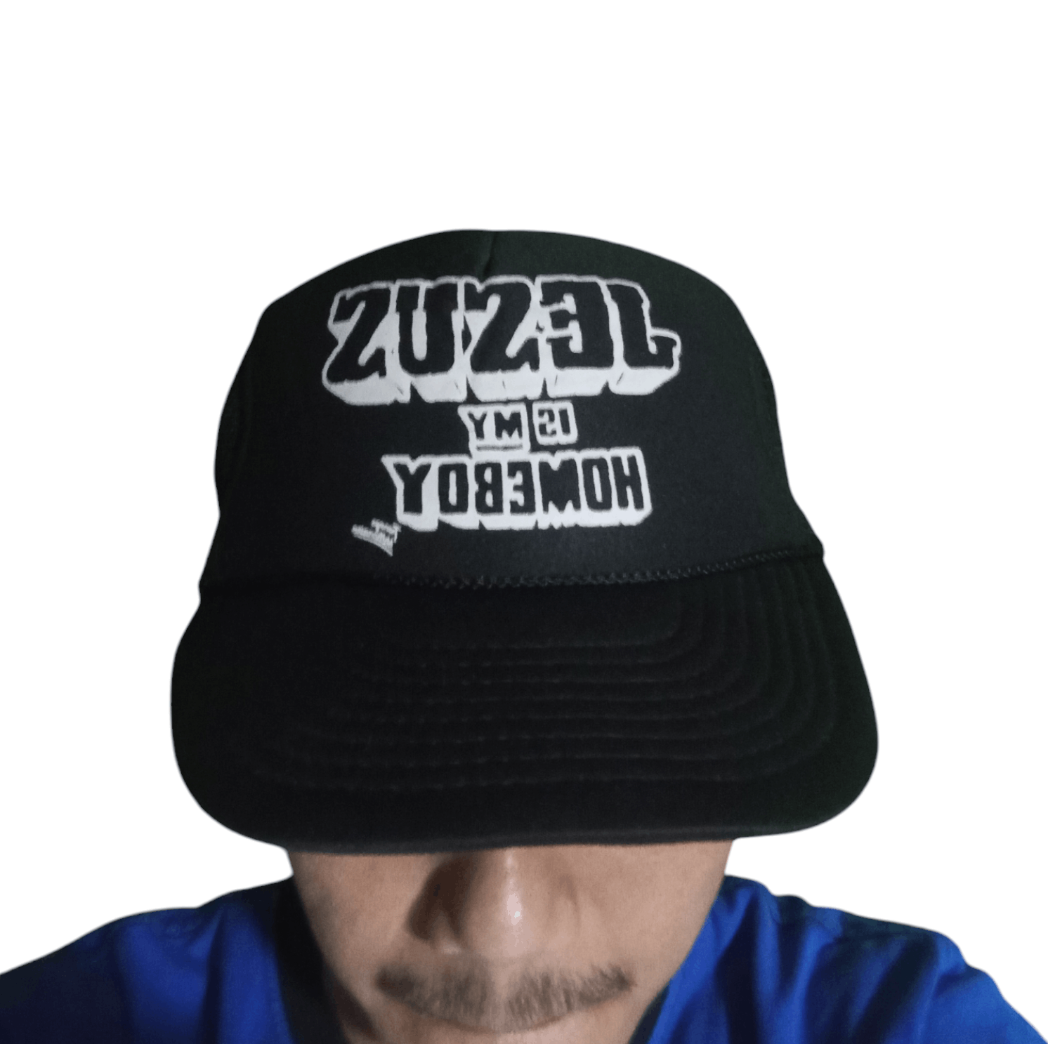 Other Vintage Jesus is My Homeboy Trucker Hat Size ONE SIZE - 3 Thumbnail