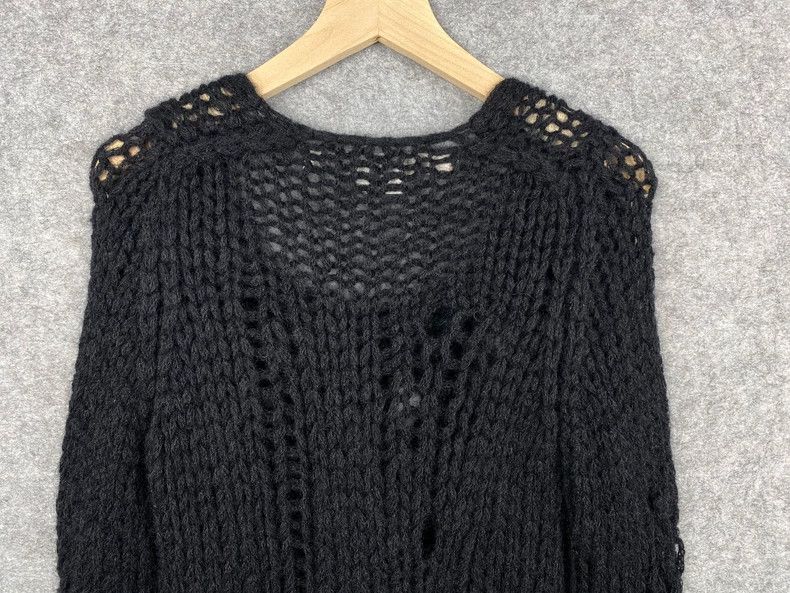 Comme des Garcons Comme Des Garcons Hand-woven cutout mohair-blend sweater Size S / US 4 / IT 40 - 7 Thumbnail