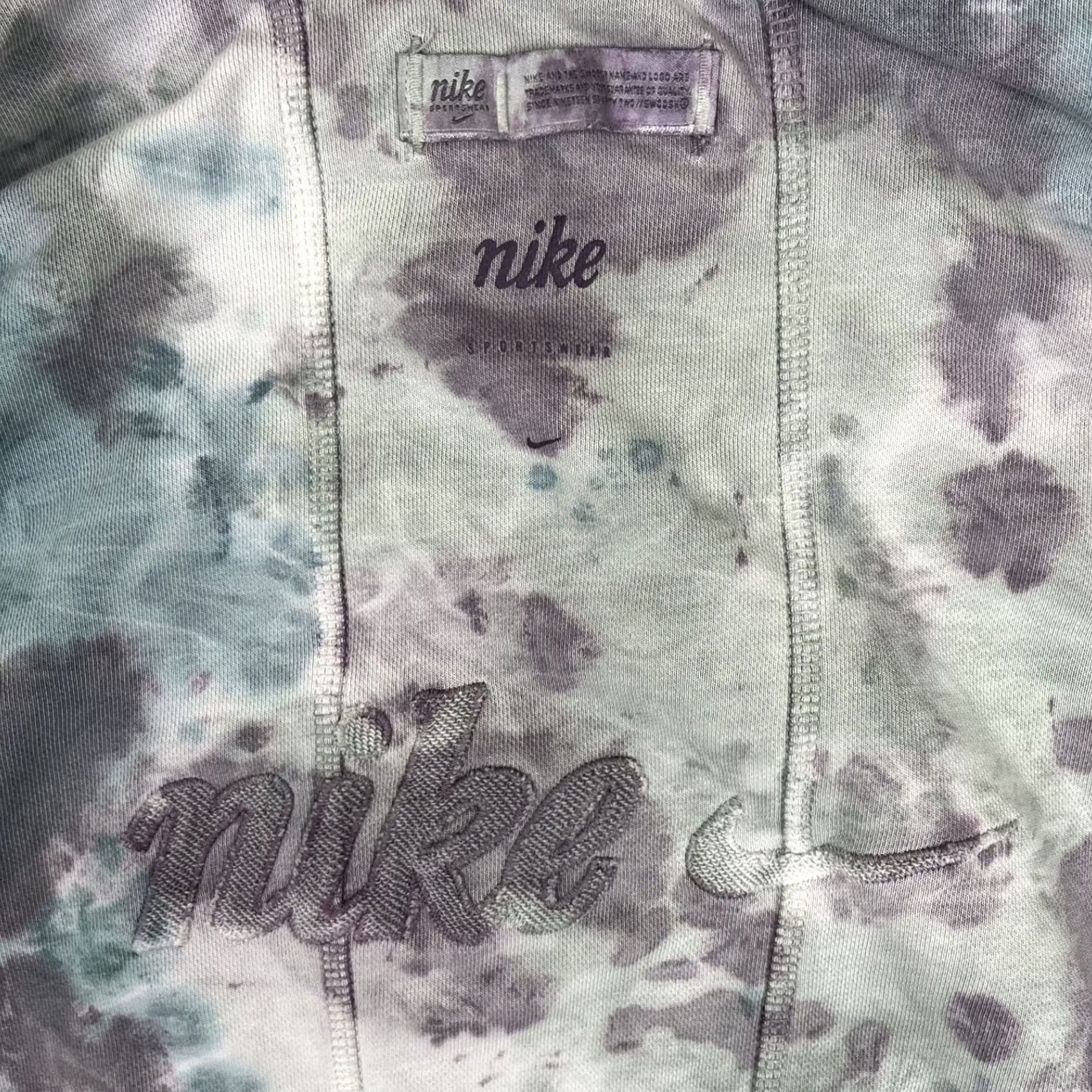Nike Nike Sportswear Hoodie Shirt Unisex Adults Size S Tie Dye Terry Pullover Embroidered Oversized Multicolor Pattern 90s Sports USA Size US S / EU 44-46 / 1 - 7 Thumbnail