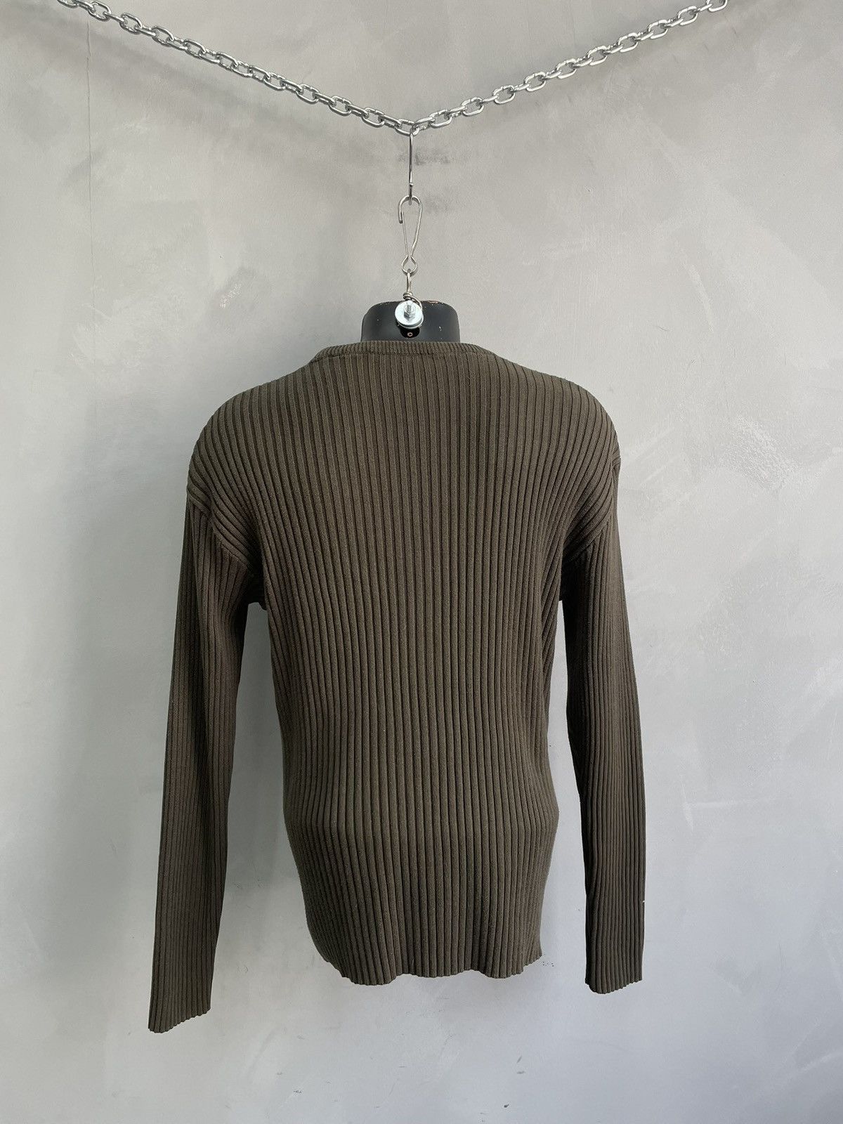Diesel Hype diesel style Green Camo Ribbed Knit Sweater Size L Size US L / EU 52-54 / 3 - 6 Thumbnail