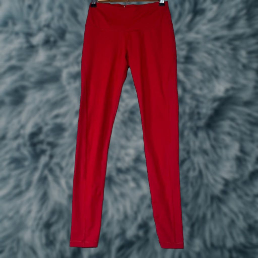 Victoria's Secret Victoria's Secret Victoria Sport Leggings XS Red Activewear Sports Womens Size 26" / US 2 / IT 38 - 1 Thumbnail