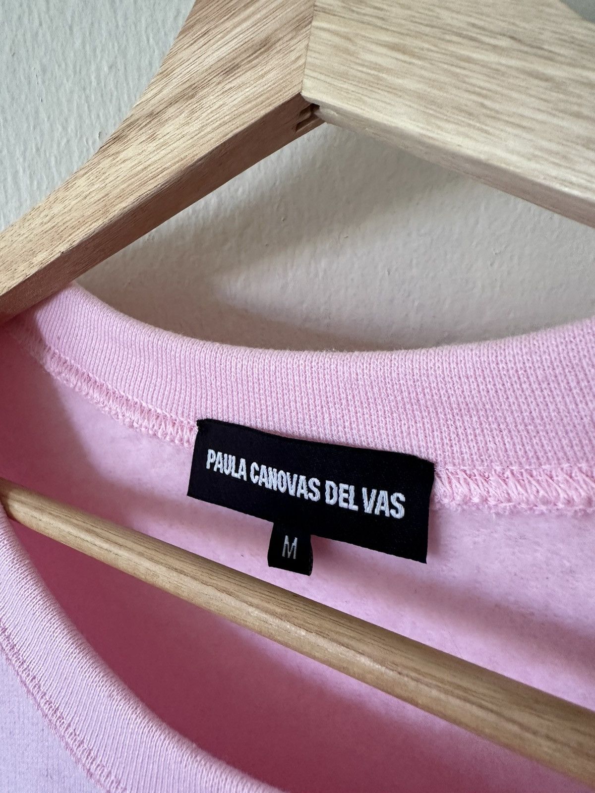 Other Paula Canovas Del Vas Pink Flower Embossed Sweatshirt Size US M / EU 48-50 / 2 - 4 Thumbnail