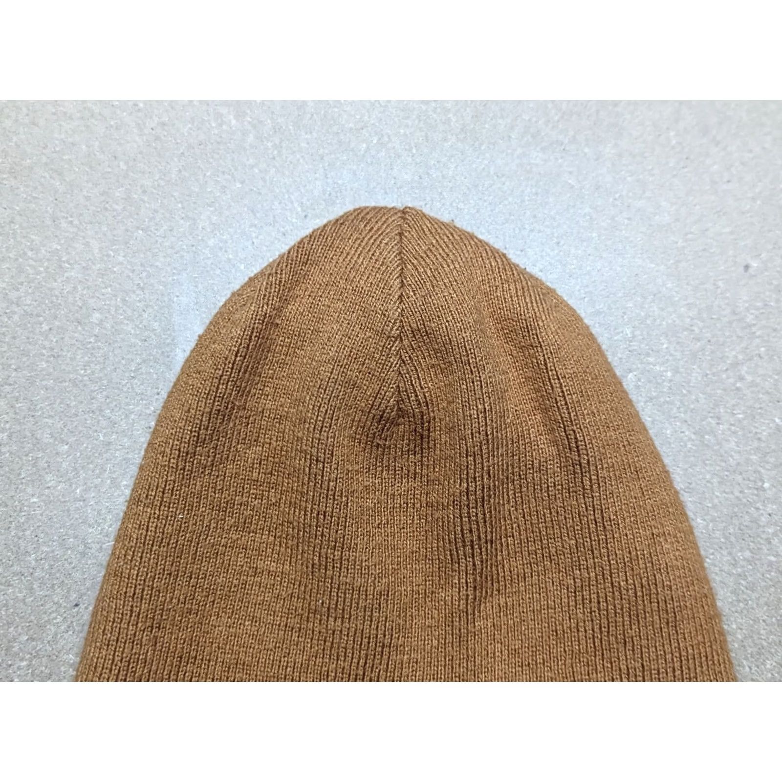 G-Star G-Star Beanie Hat One Size Cuffed Knit Stretch Beige Unisex Adults Mens Womens Boys Girls Size ONE SIZE - 2 Thumbnail