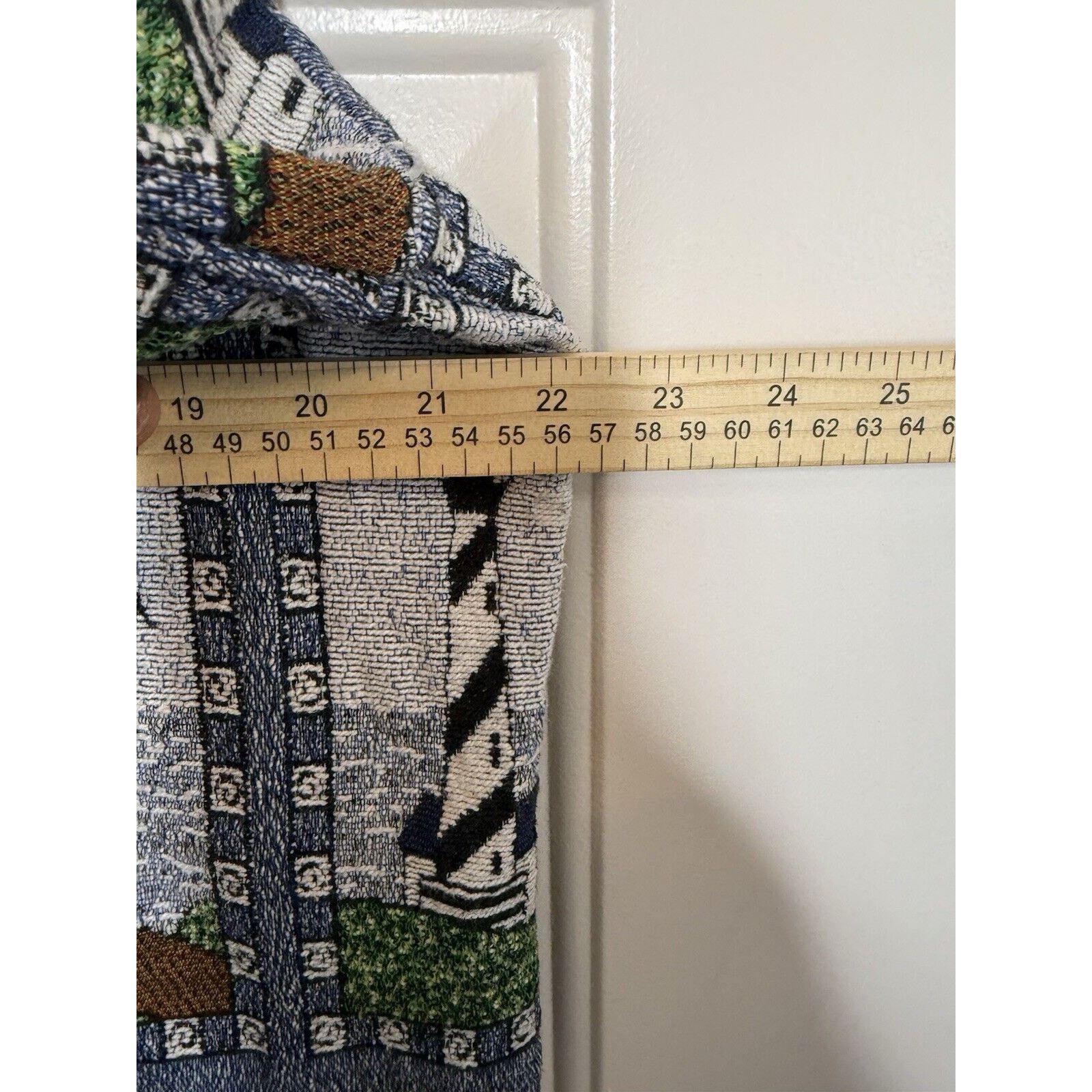 & Other Stories VINTAGE BLAIR LIGHTHOUSE TAPESTRY JACKET BUTTON-UP WOMENS XL Size US XL / EU 56 / 4 - 7 Thumbnail