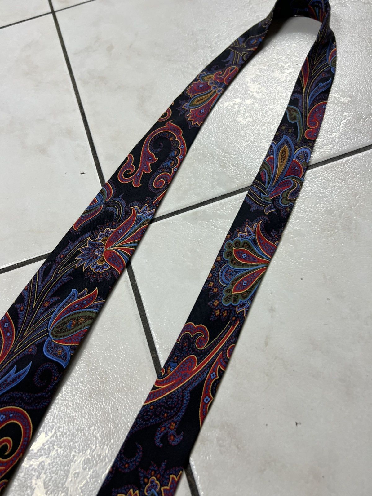 Ralph Lauren Ralph Lauren silk tie luxury floral psychedelic patterned Size ONE SIZE - 9 Thumbnail