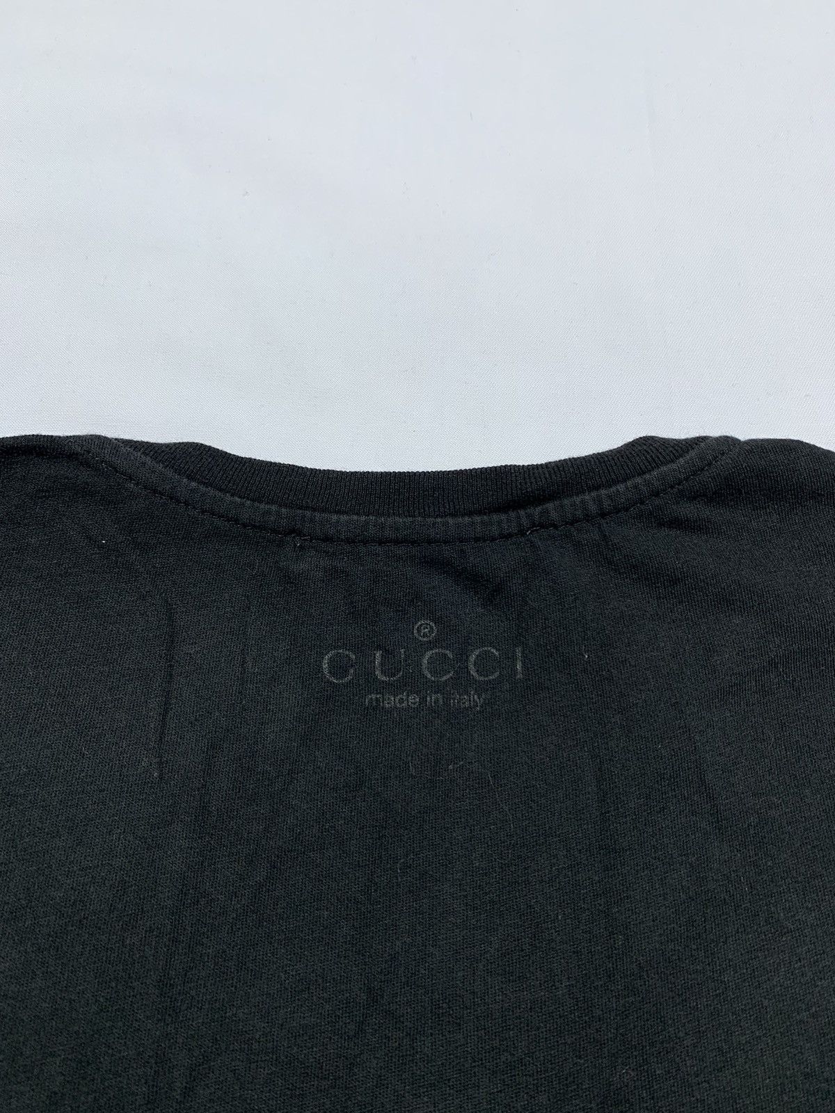 Gucci × Vintage Vintage Gucci Vneck Tshirt Size M / US 6-8 / IT 42-44 - 7 Thumbnail