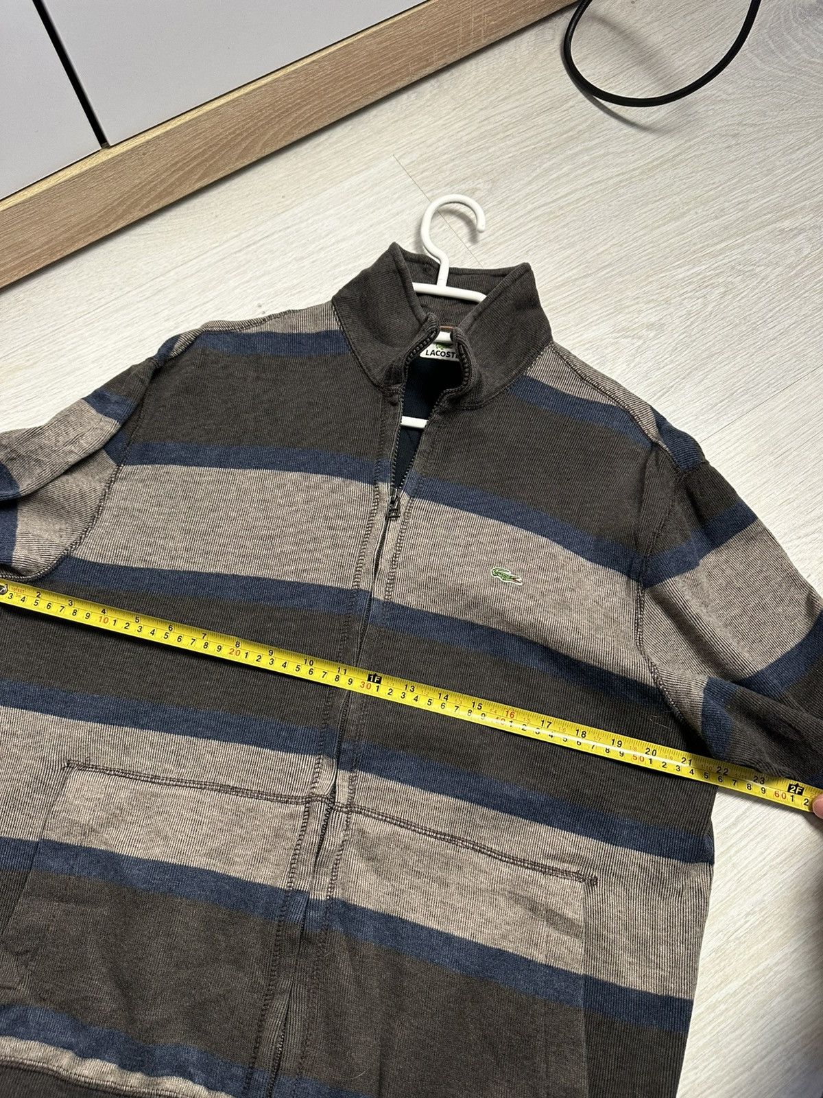 Lacoste Lacoste Vintage Zip Sweater y2k Size US L / EU 52-54 / 3 - 7 Thumbnail