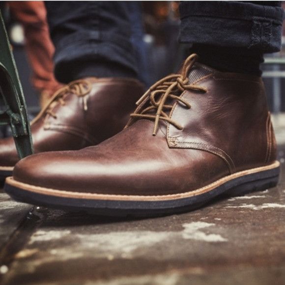 Timberland Earthkeepers Brown Leather Kempton Chukka Boots
