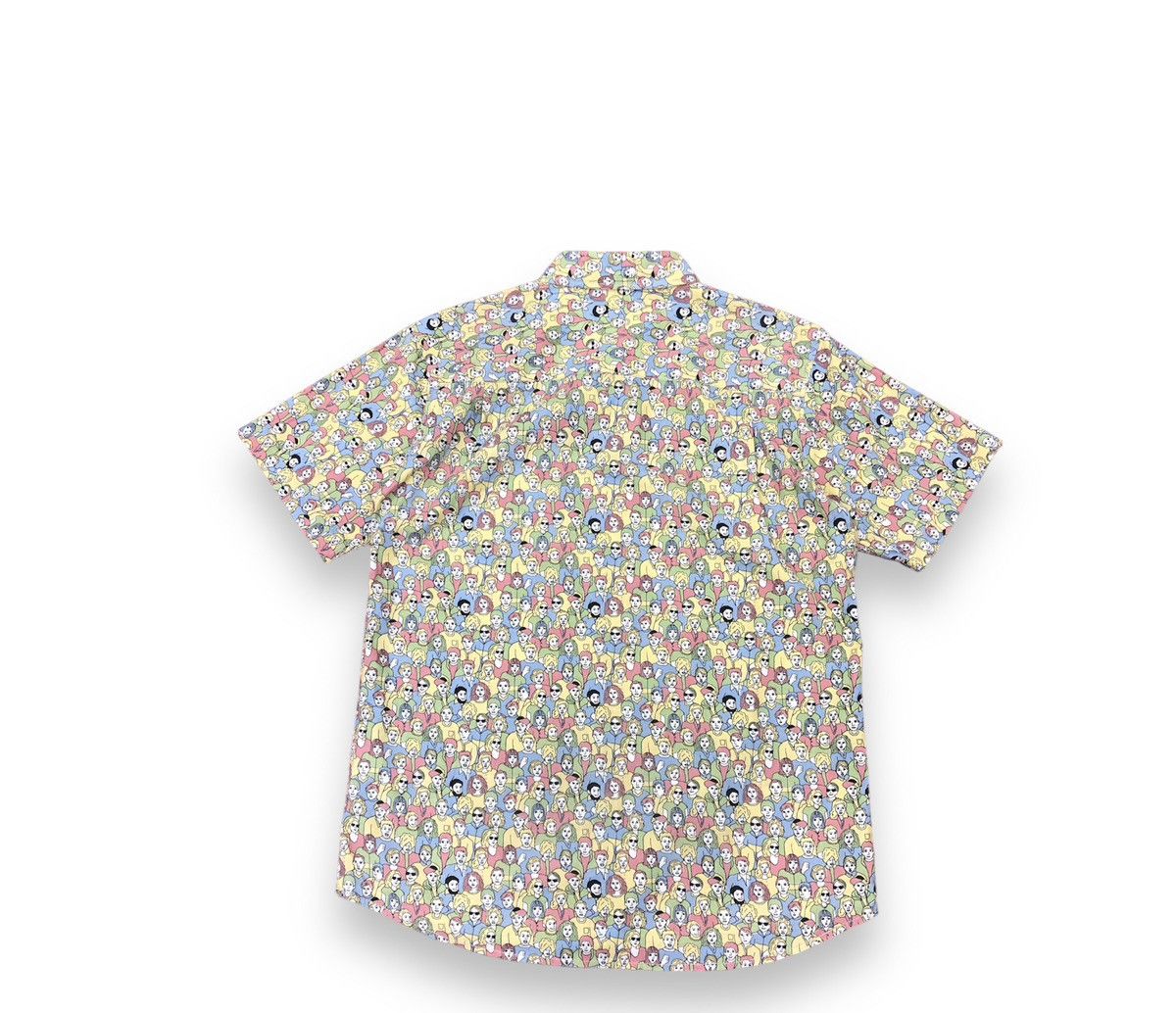 Japanese Brand Power To The People Fullprint Hippies Design Button Shirt Size US M / EU 48-50 / 2 - 2 Thumbnail