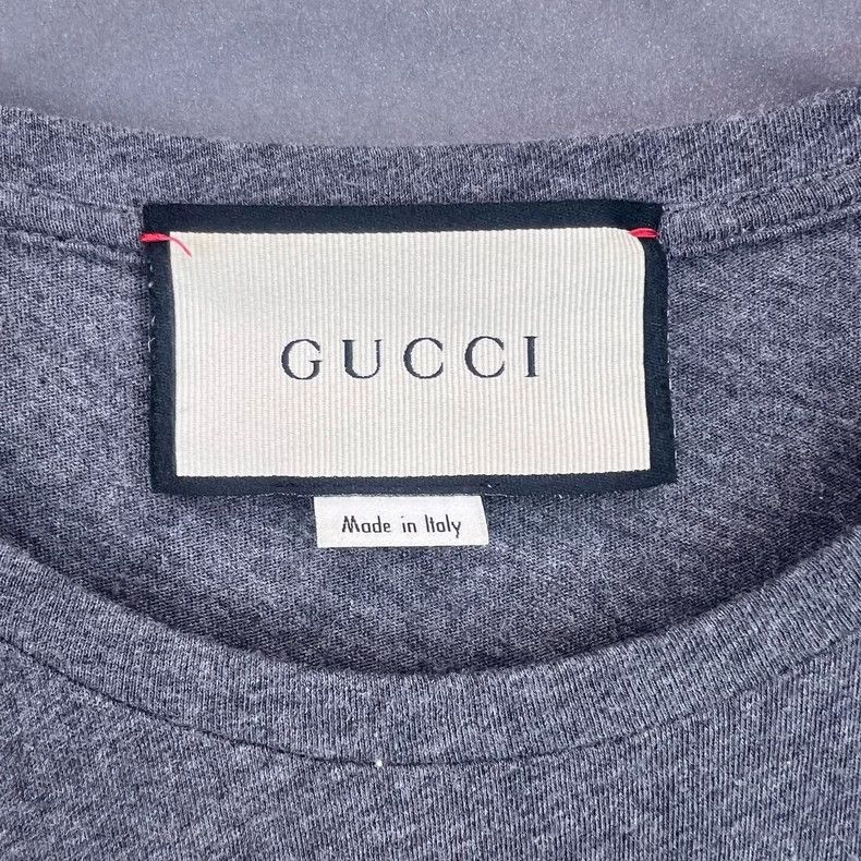 Gucci Gucci Size 3XL Solid color logo printed short sleeves 2503- Size US XXL / EU 58 / 5 - 3 Thumbnail