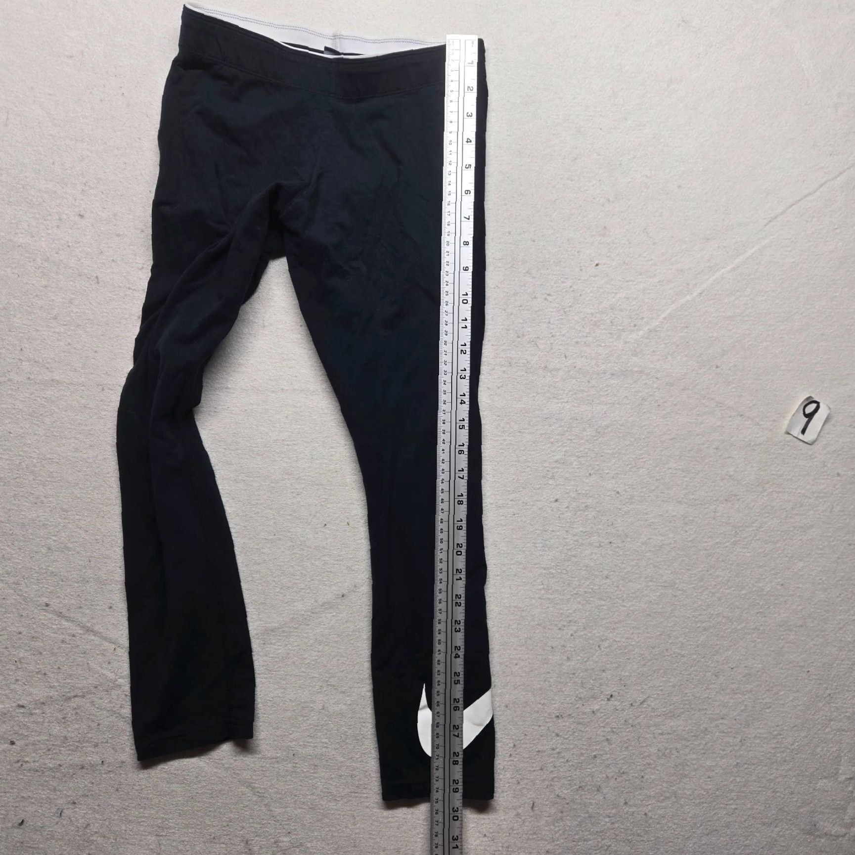 Nike Nike Leggings Women Small Black Jogger Sweatpants Activewear Running Training Size 28" / US 6 / IT 42 - 7 Thumbnail