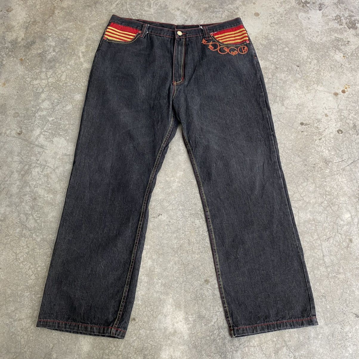 Coogi Crazy Y2K! Vintage Coogi Embroidered Baggy Jeans Size US 42 / EU 58 - 9 Thumbnail