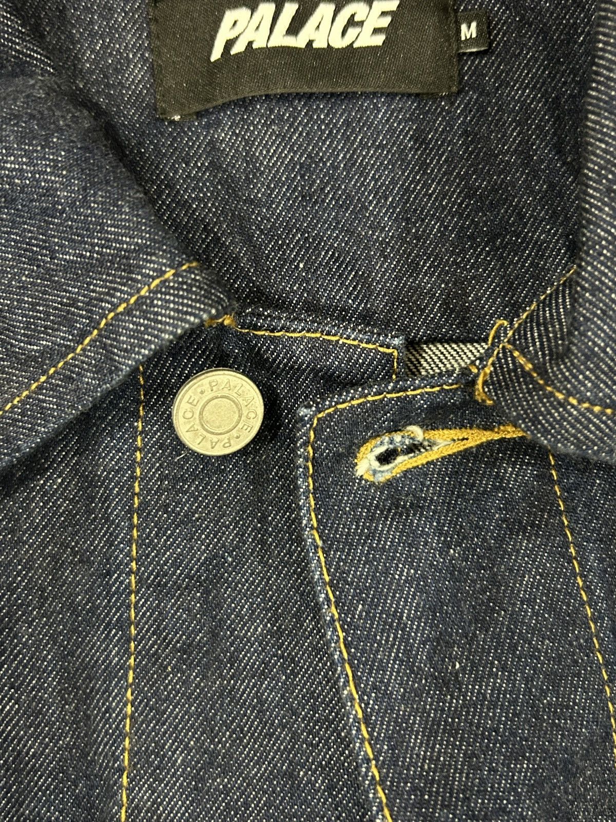 Palace Palace Denim Jacket Dark Wash Size US M / EU 48-50 / 2 - 2 Thumbnail