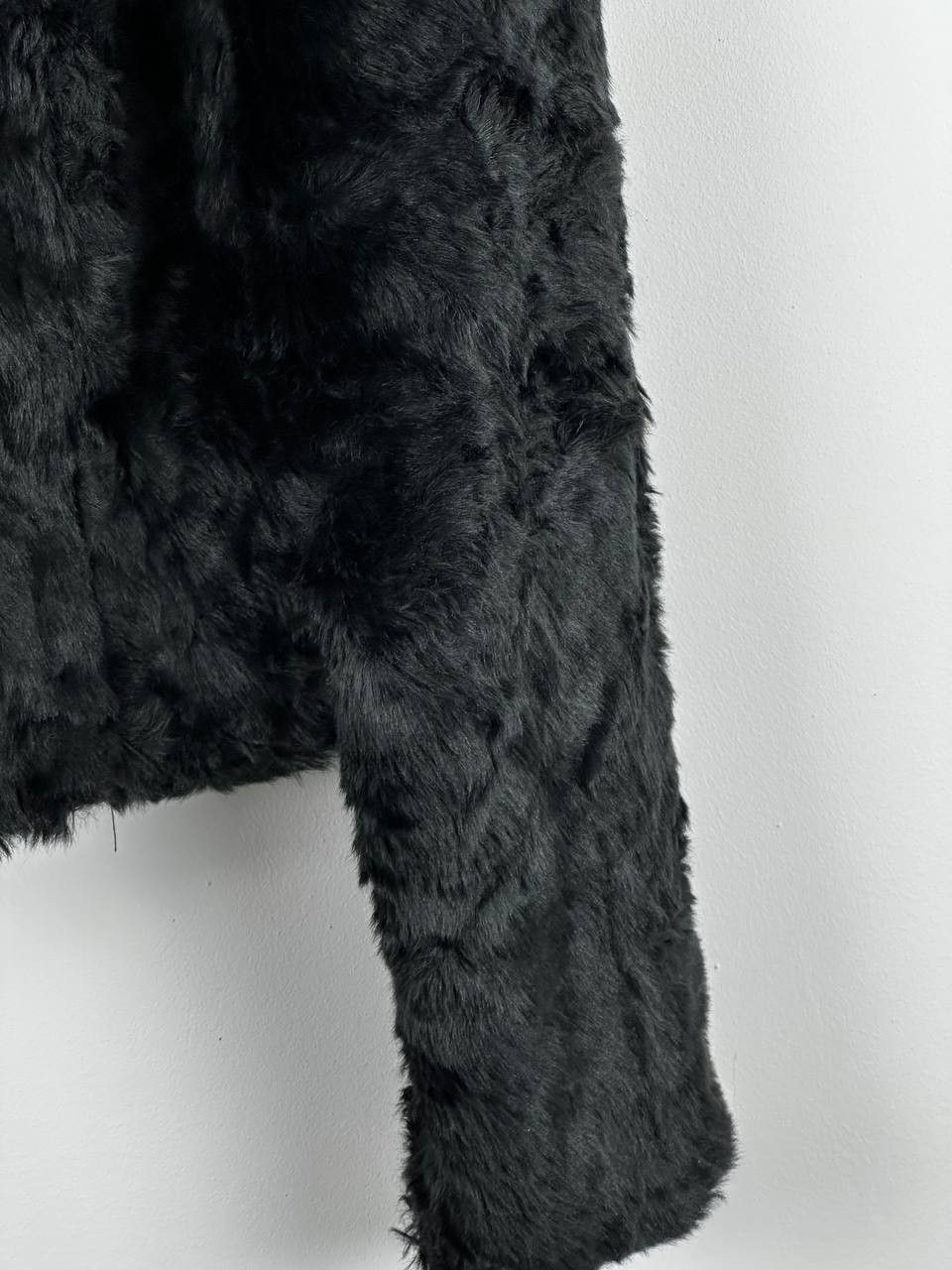 Vintage Vintage Faux Fur Cropped Biker Jacket Avantgarde Size S / US 4 / IT 40 - 6 Thumbnail