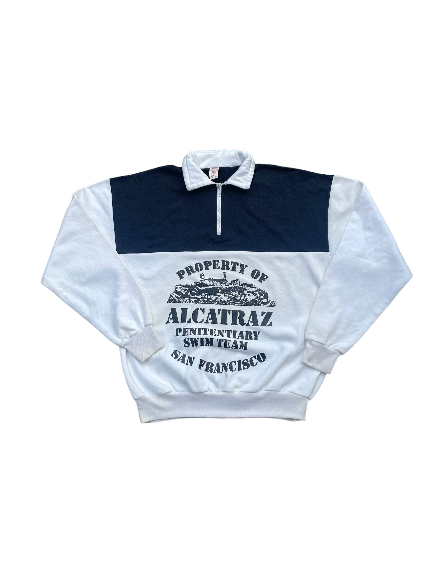 Other Vintage Property of Alcatraz Crewneck Size US M / EU 48-50 / 2 - 1 Thumbnail