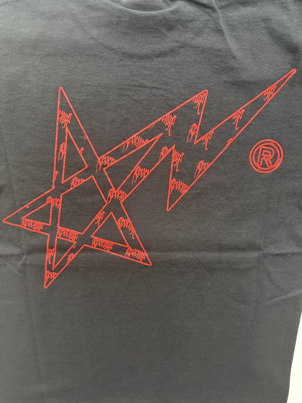 Revenge Revenge x Bapesta Black/Red T Shirt Size Small Size US S / EU 44-46 / 1 - 4 Thumbnail