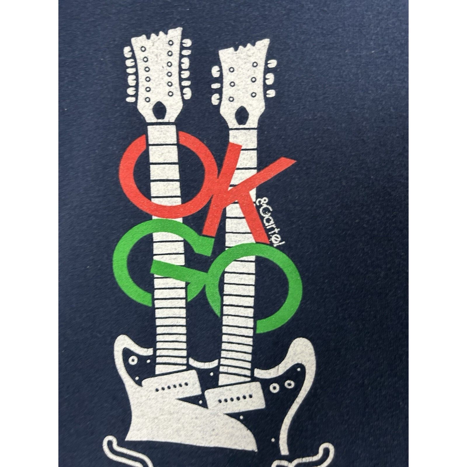 Gildan Ok Go and Cartel 2008 Spring Break Concert GT College Shirt Size US XL / EU 56 / 4 - 6 Thumbnail