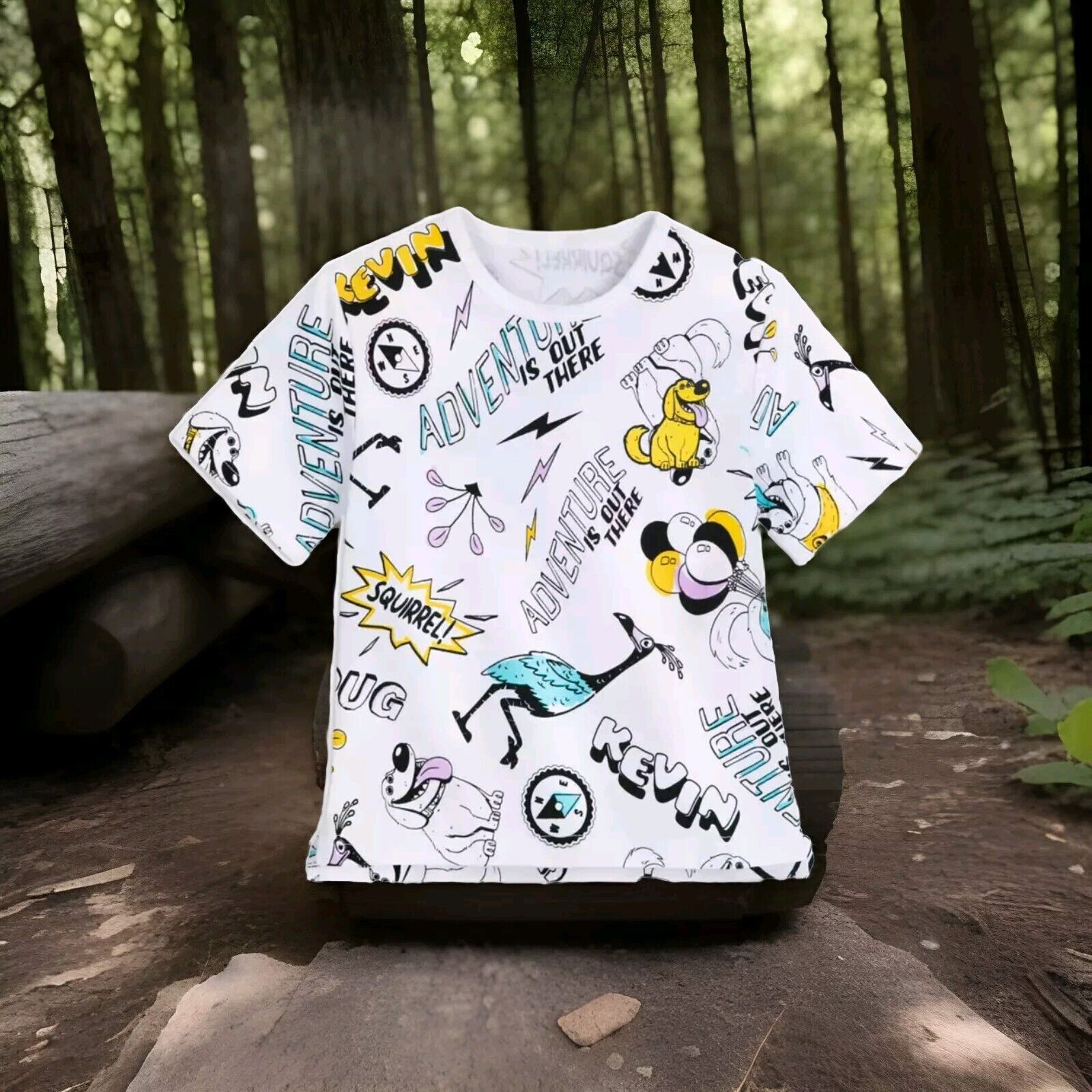 Disney NWT! UP! Fashion "Out There Wear" T-shirt for girls, 10/12 Size S / US 4 / IT 40 - 1 Thumbnail