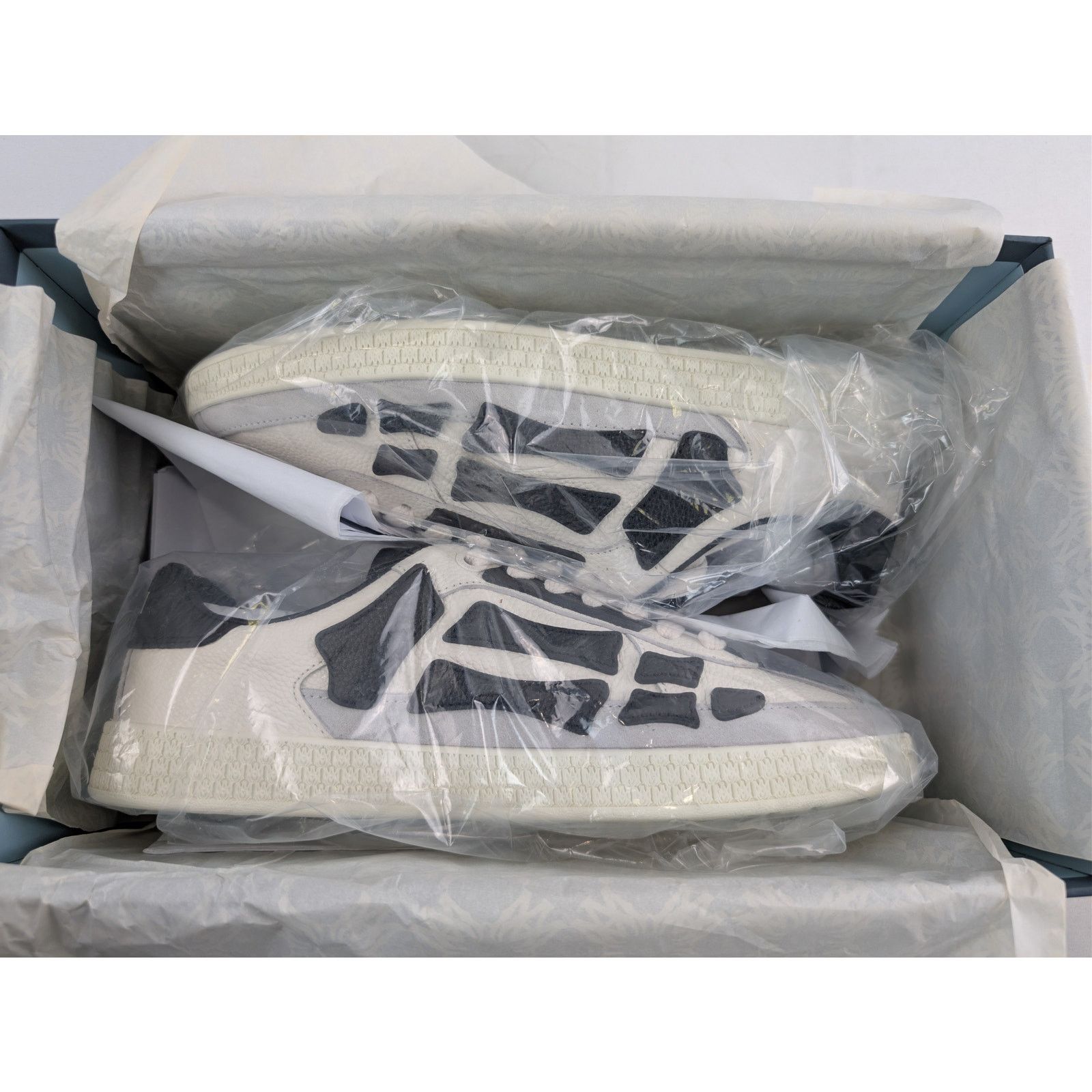 Amiri o1rshd1 Pacific Bones Sneakers in Black Size US 11 / EU 44 - 20 Thumbnail