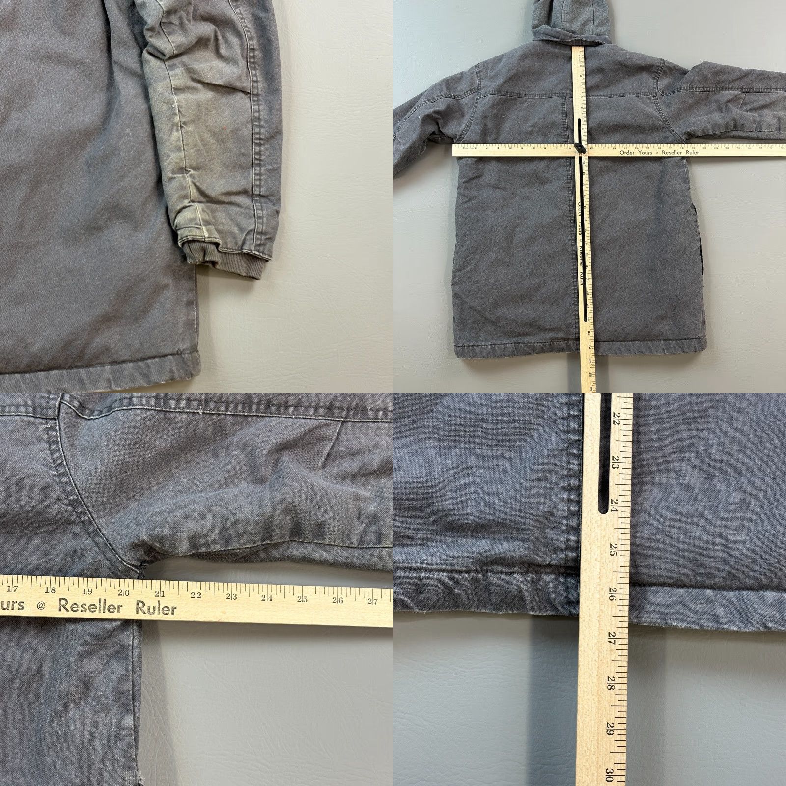 Dickies Dickies Jacket Mens Small Duck Canvas Quilt Lined Hooded Work Wear Distressed Jacket Mens Small Duck Canvas Quilt Lined Hooded Work Wear Distressed Size US S / EU 44-46 / 1 - 9 Thumbnail