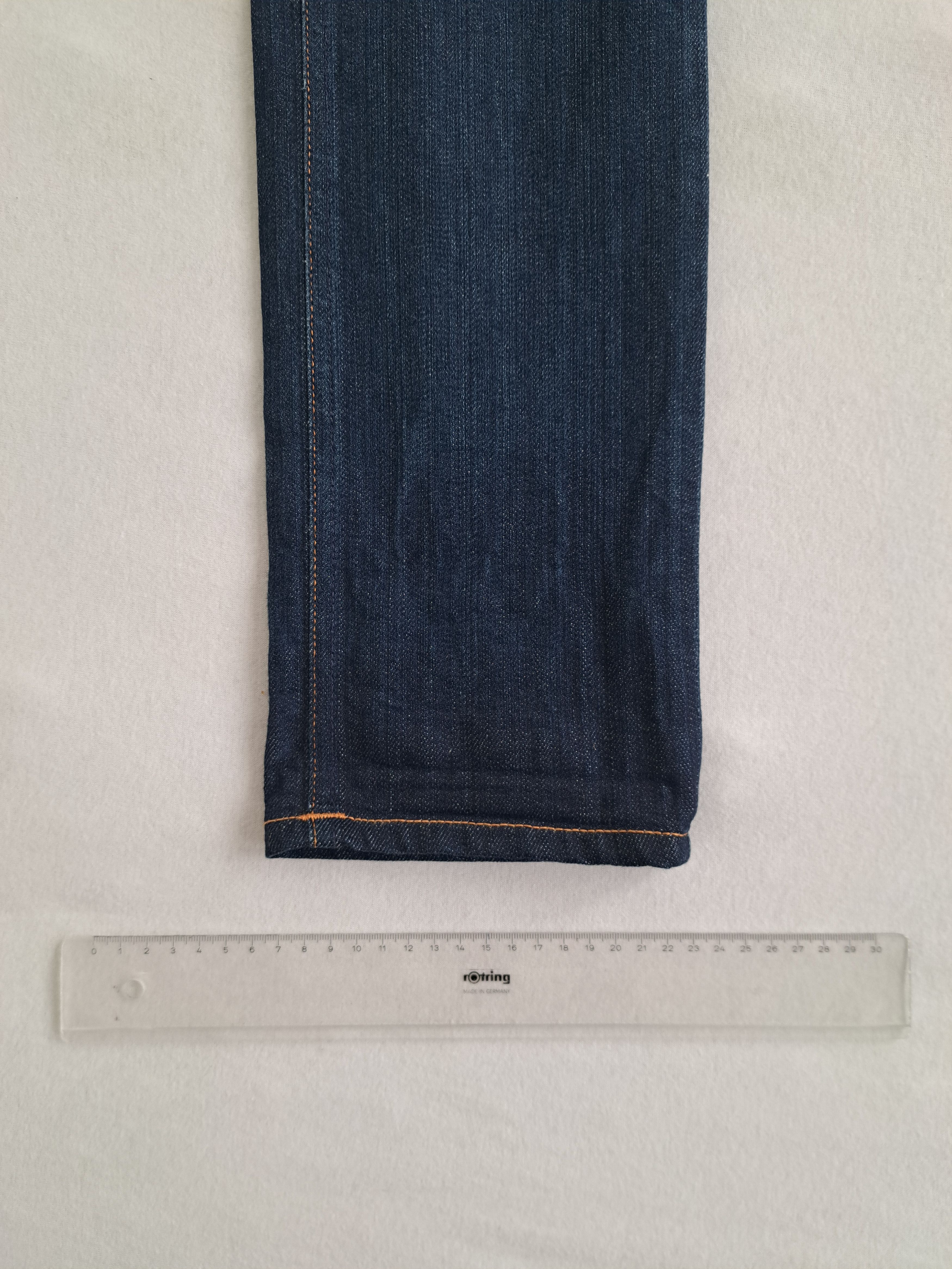 Nudie Jeans GRIM TIM DRY OPEN NAVY (1005119) - Denim Jeans - W32 Size US 32 / EU 48 - 12 Thumbnail