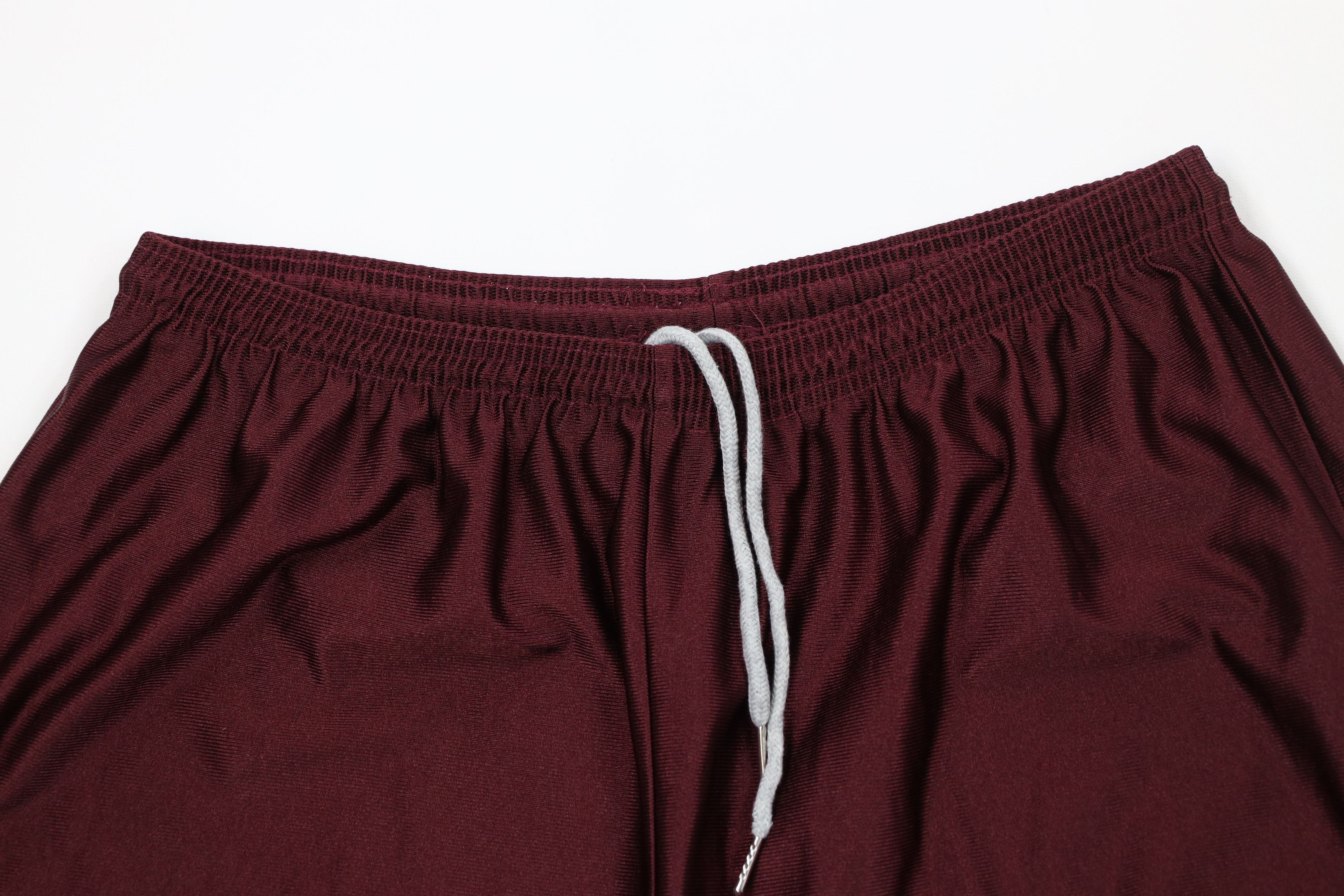 Russell Athletic × Vintage Vintage 90s Russell Athletic Polyester Gym Shorts Maroon Size US 38 / EU 54 - 2 Thumbnail