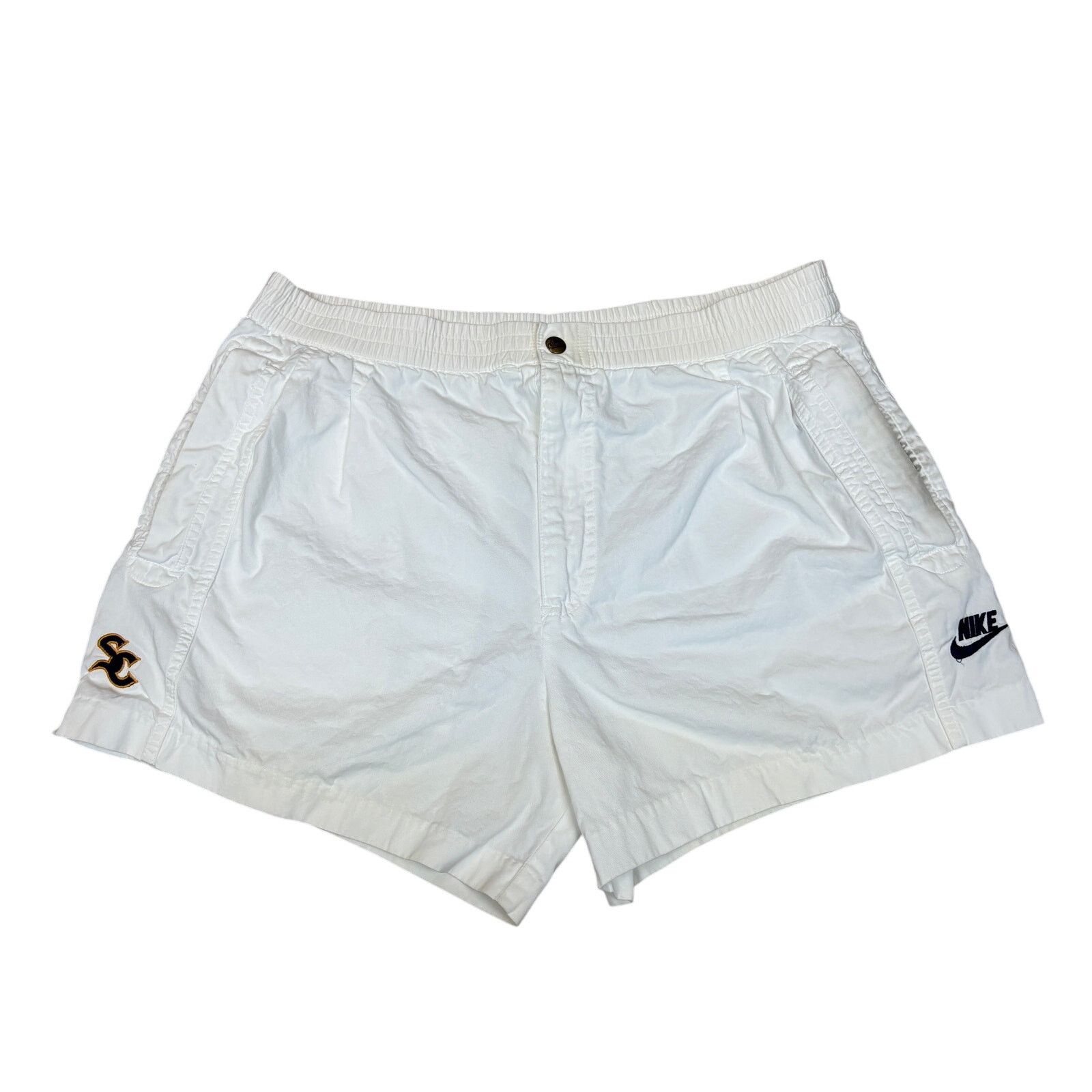 Nike VTG 90s Nike Tennis Shorts SC Supreme Court Men's 34 Size US 34 / EU 50 - 1 Thumbnail