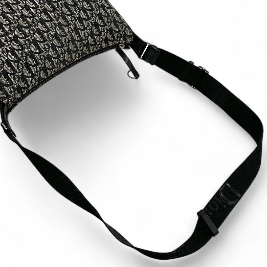 Dior Dior - Trotter Shoulder Bag Crossbody Monogram Navy Size ONE SIZE - 3 Thumbnail