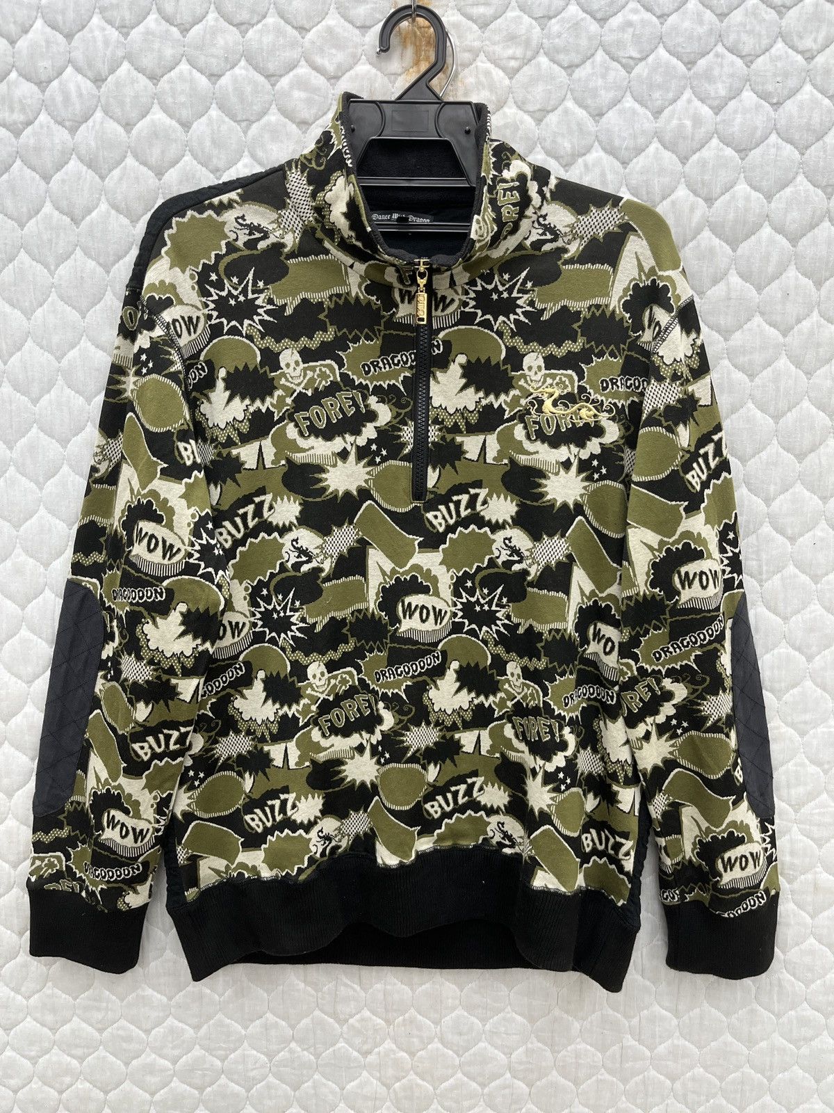 Japanese Brand 🔥🔥🔥ARCHICE DANCE WITH DRAGON KYOTO JAPAN PULLOVER Size US M / EU 48-50 / 2 - 4 Thumbnail