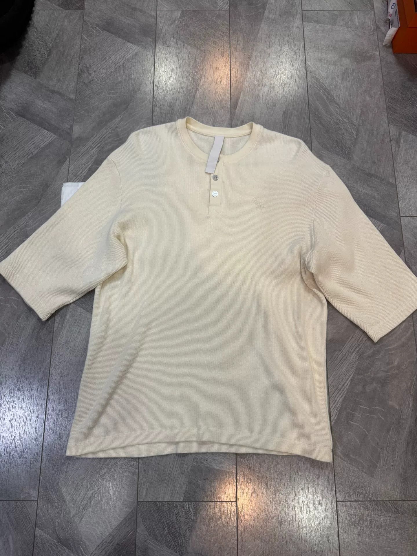 Chrome Hearts Chrome Hearts Waffle Knit 7-Sleeve Tee Size US XXL / EU 58 / 5 - 1 Thumbnail