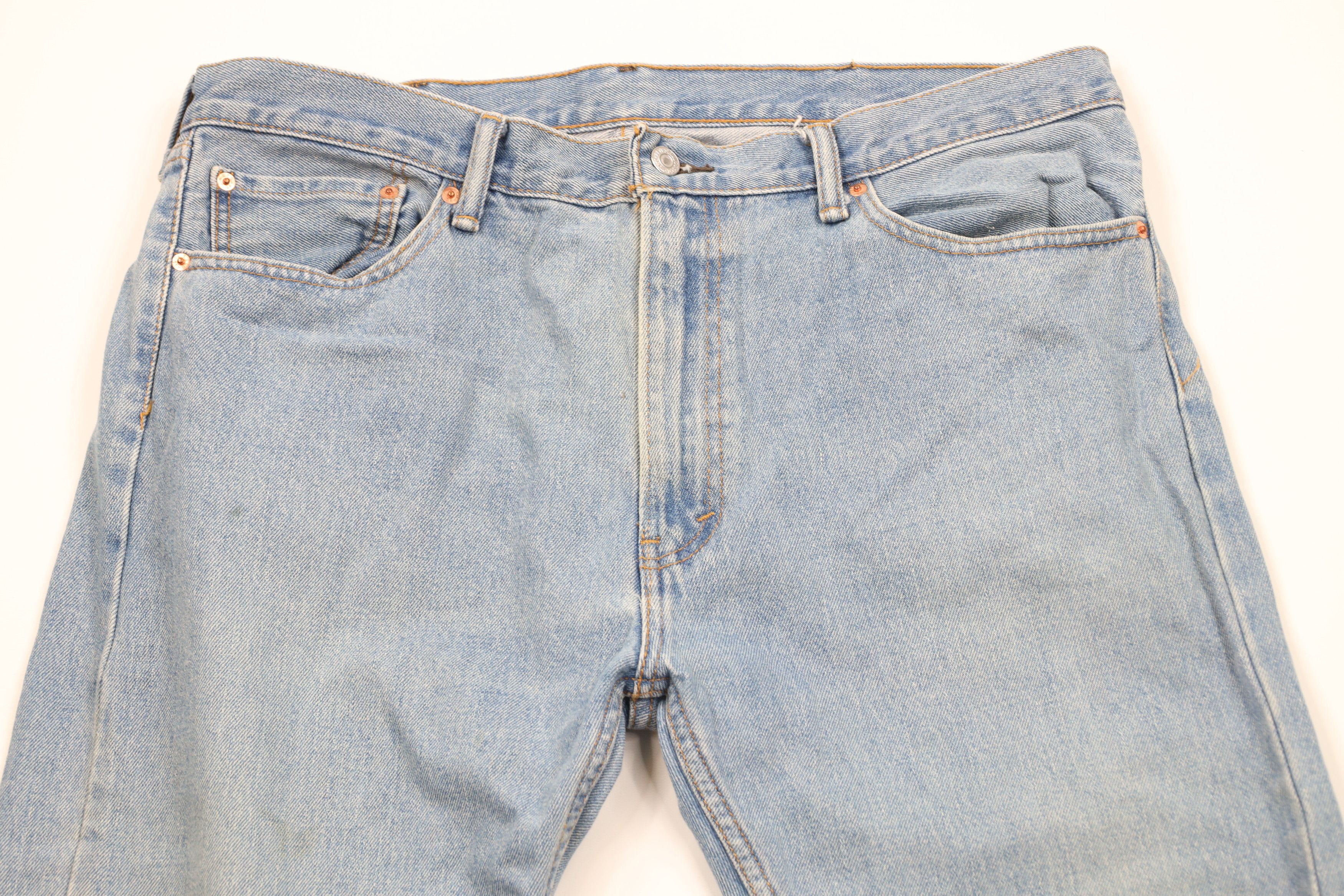 Levi's × Vintage Vintage Y2K Levis 505 Regular Fit Denim Jeans Pants Blue Size US 38 / EU 54 - 2 Thumbnail