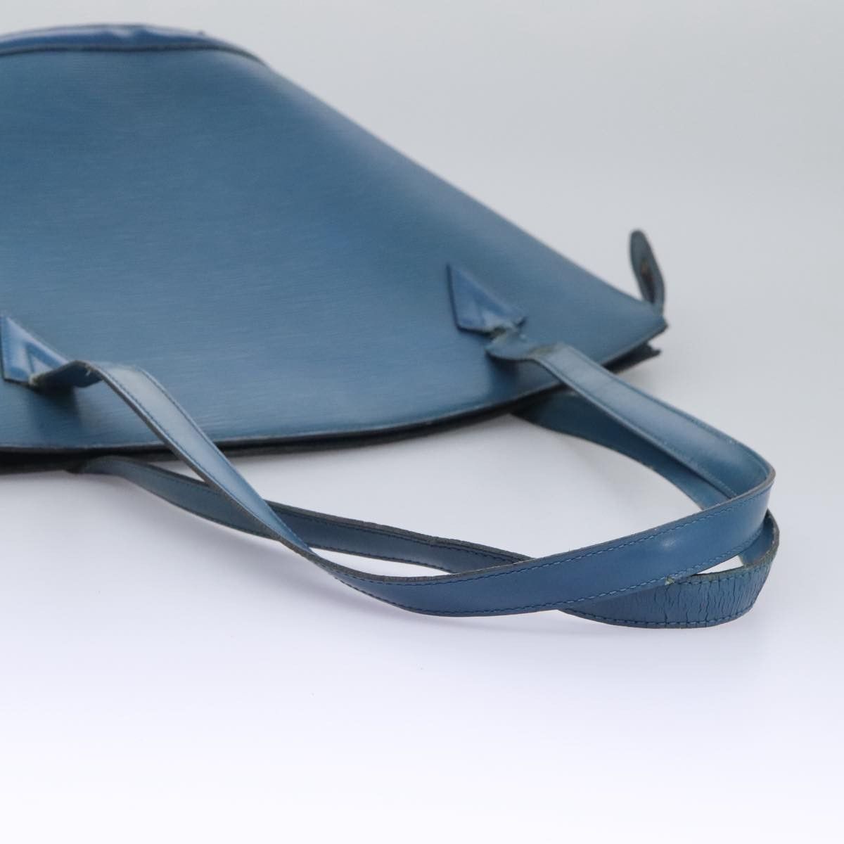 Louis Vuitton LOUIS VUITTON Epi Saint Jacques Shopping Shoulder Bag Blue Size ONE SIZE - 9 Thumbnail