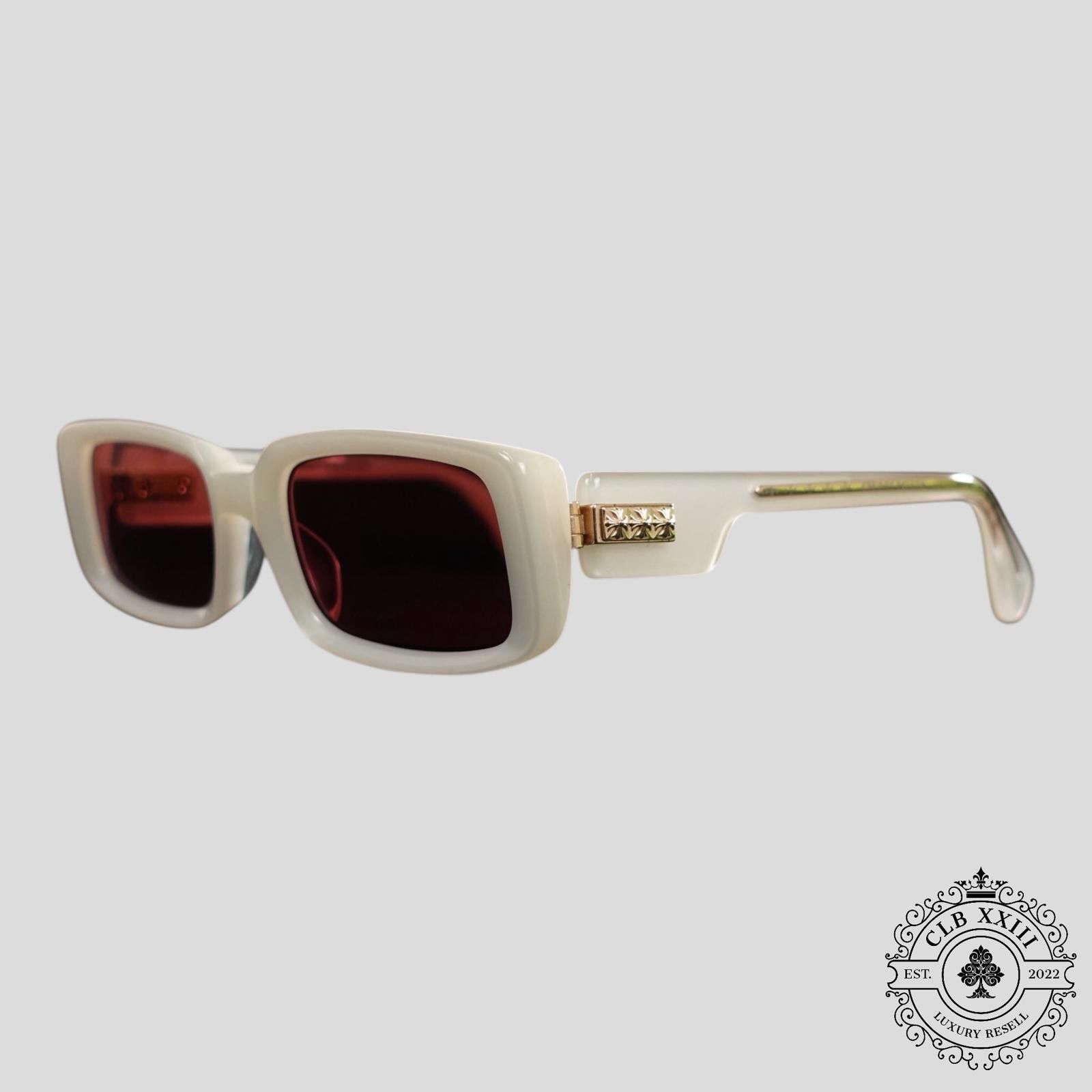 Chrome Hearts Chrome Hearts Kink Sunglasses in Pearl Size ONE SIZE - 1 Thumbnail