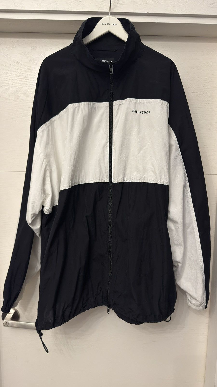 Balenciaga Balenciaga zip up track jacket size 50 Size US L / EU 52-54 / 3 - 1 Thumbnail