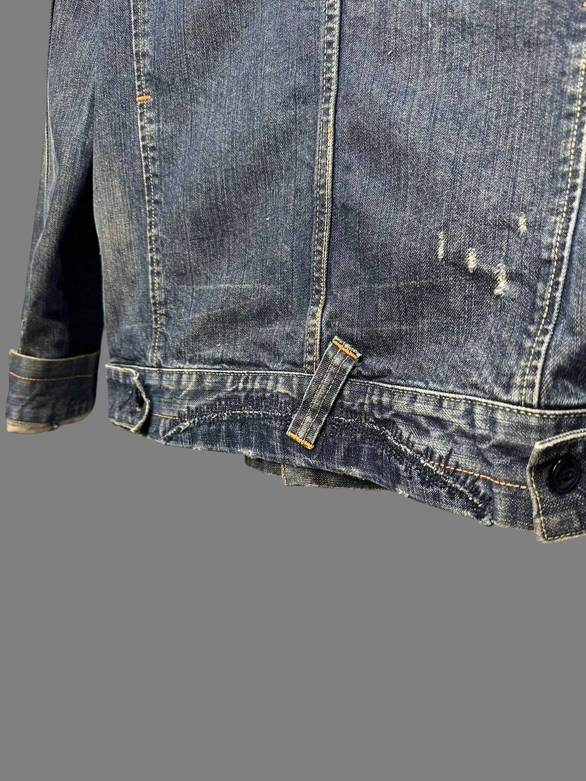 Diesel G-Star Raw Denim Jacket Distressed Workwear 2000s Size US L / EU 52-54 / 3 - 18 Thumbnail