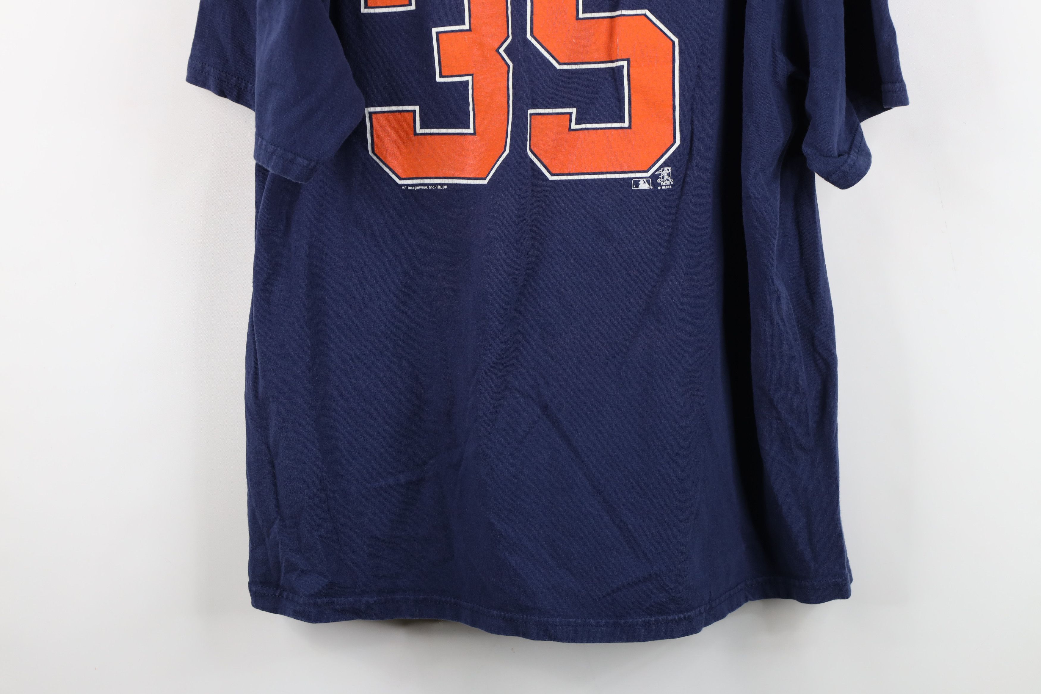 Vintage Vintage Y2K Faded Verlander Detroit Baseball Jersey T-Shirt Size US XL / EU 56 / 4 - 16 Thumbnail