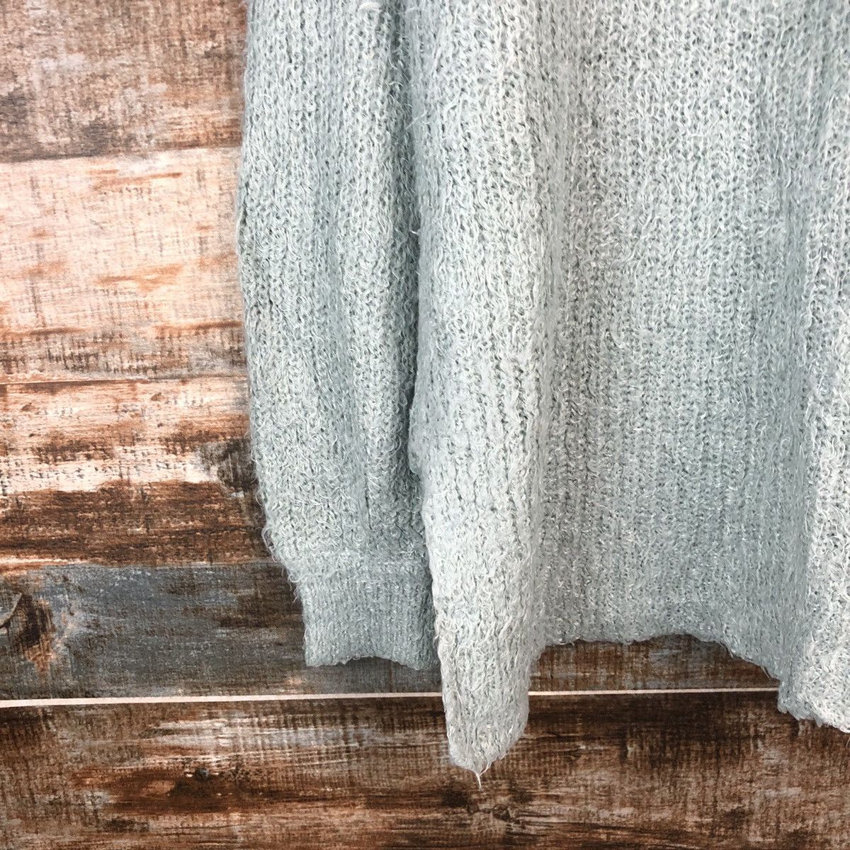 Homespun Knitwear × Japanese Brand DLL Earth Music & Econology Mint Knitwear #C071 Size M / US 6-8 / IT 42-44 - 15 Thumbnail
